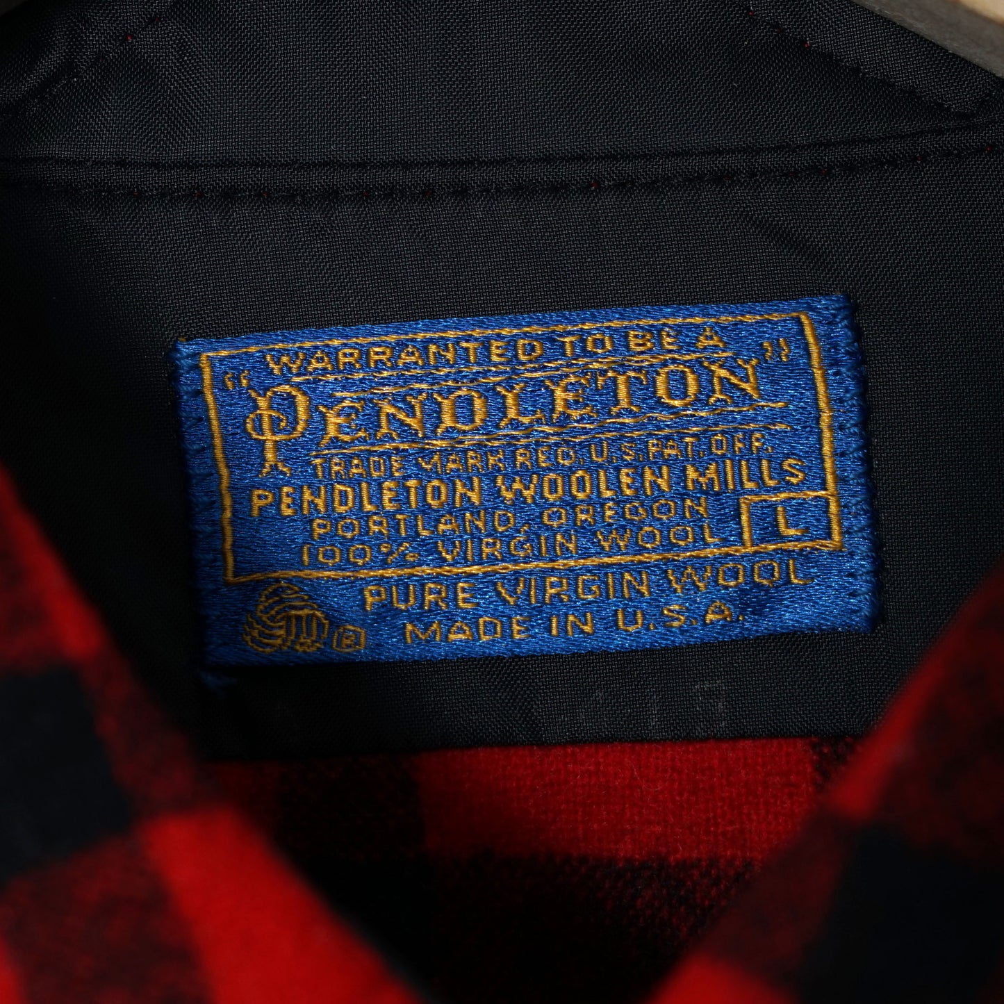 Pendleton Wool Check Shirt / Late ’80s–Early ’90s (Made in USA)