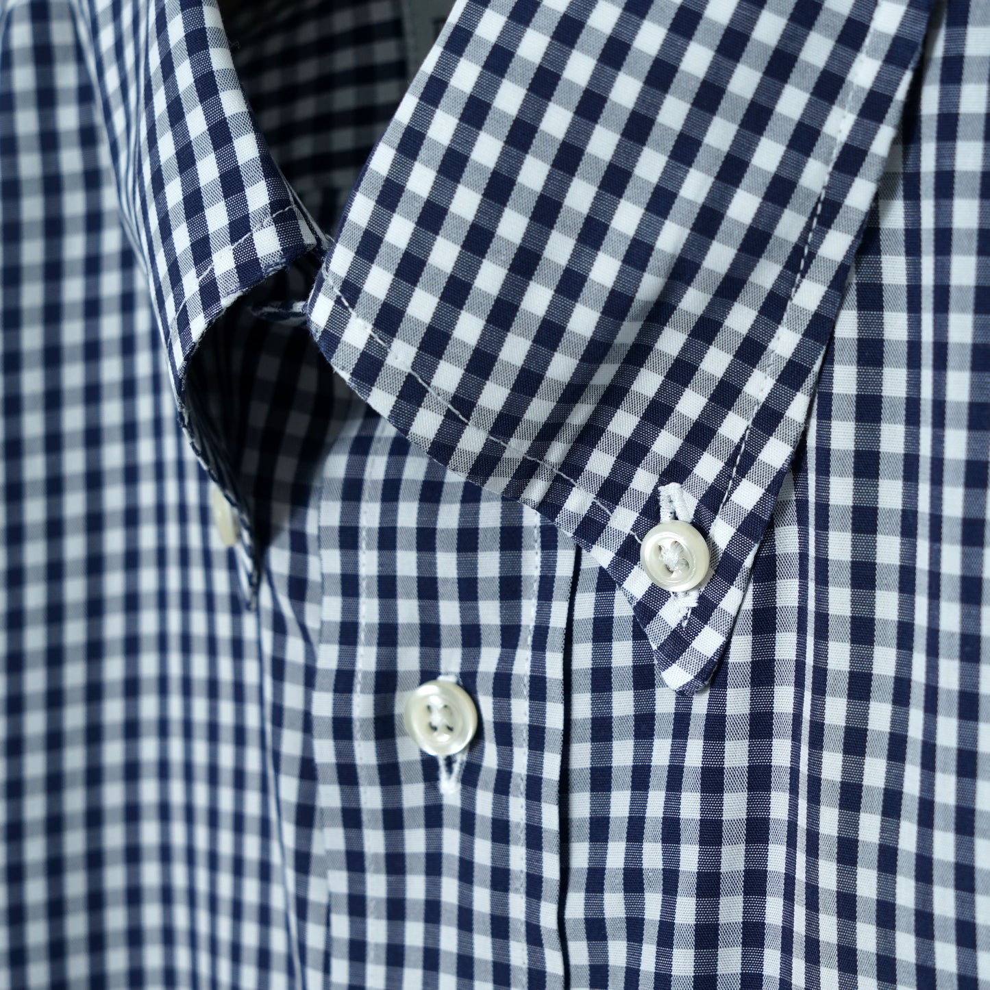 Individualized Shirts Gingham Check BD Shirt / Late ’90s–Early ’00s (Made in USA)
