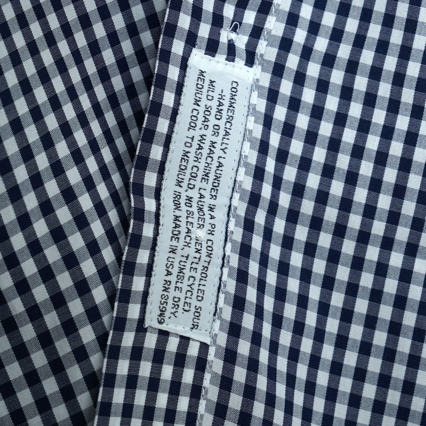 Individualized Shirts Gingham Check BD Shirt / Late ’90s–Early ’00s (Made in USA)