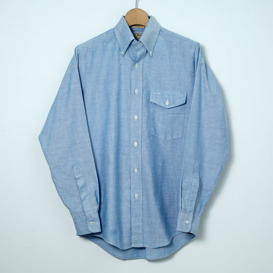 L.L.Bean Cotton-Poly Oxford BD Shirt/ Late ’80s–Early ’90s (Made in USA)