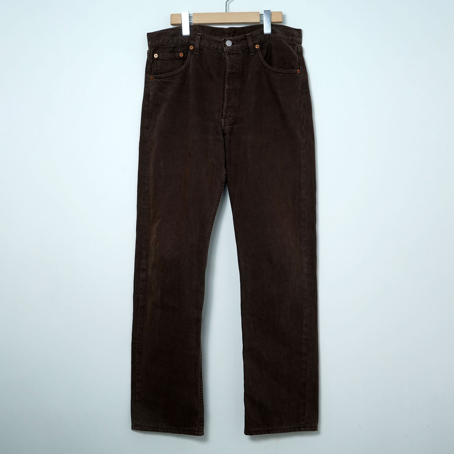 Levi’s 5 Pocket Brown Denim Pants / Late '90s (Made in France)