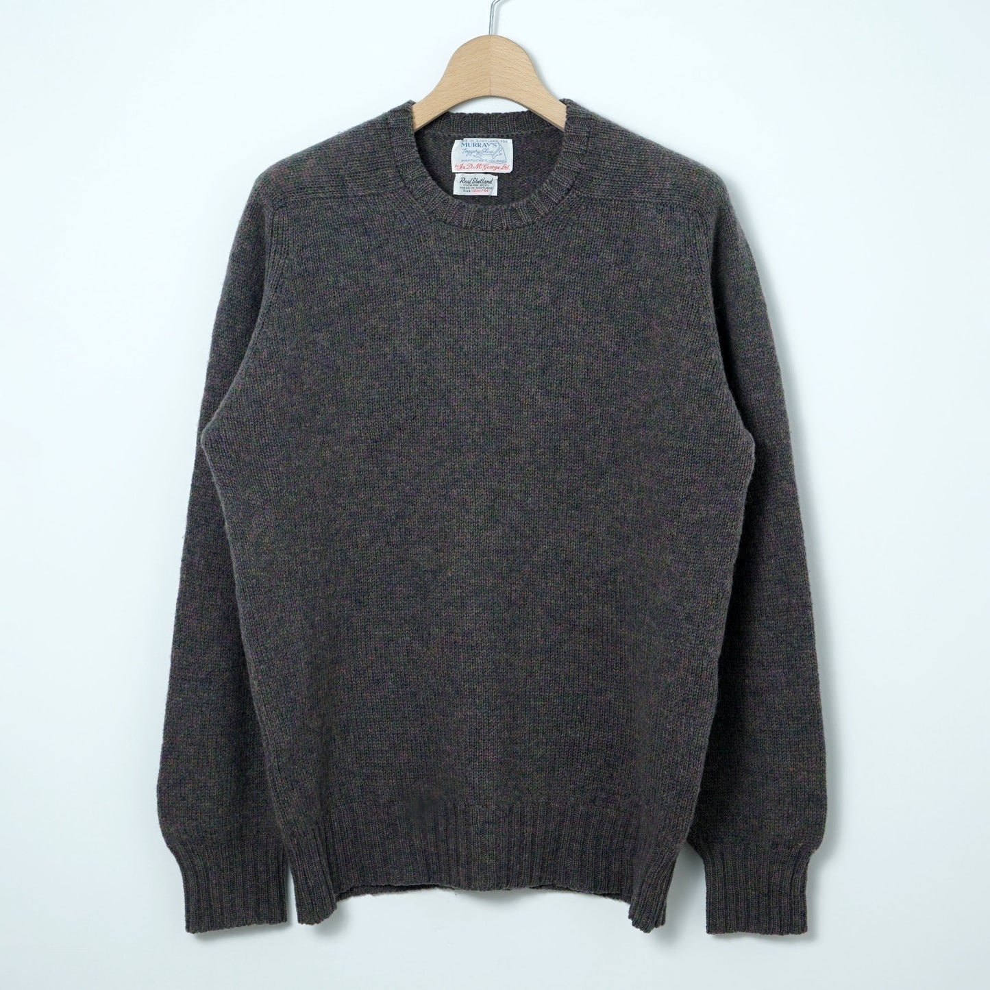 Murray’s Toggery Shop by J. & D. McGeorge Ltd. Shetland Wool Sweater / Late ’80s–Early ’90s (Made in Scotland)
