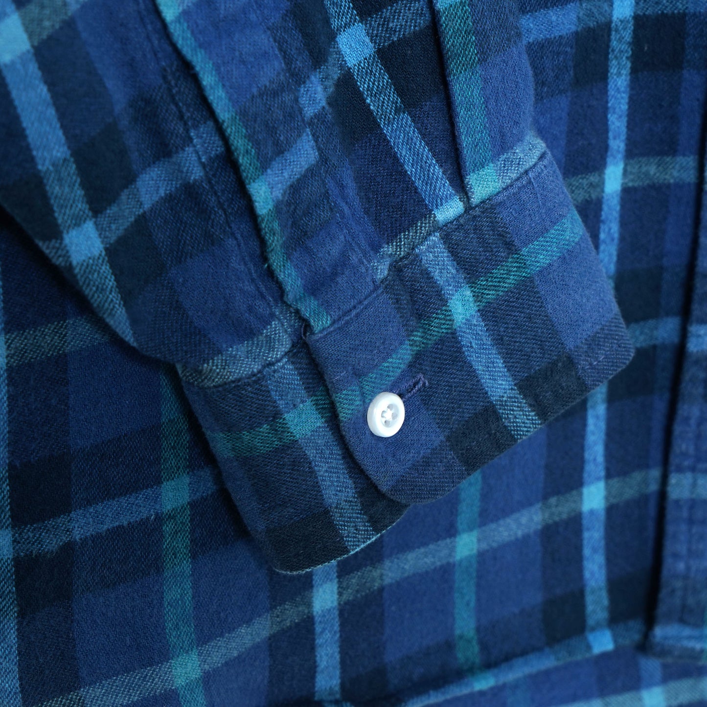 L.L.Bean Cotton Flannel BD Shirt/ Early ’90s–Mid ’90s (Made in USA)