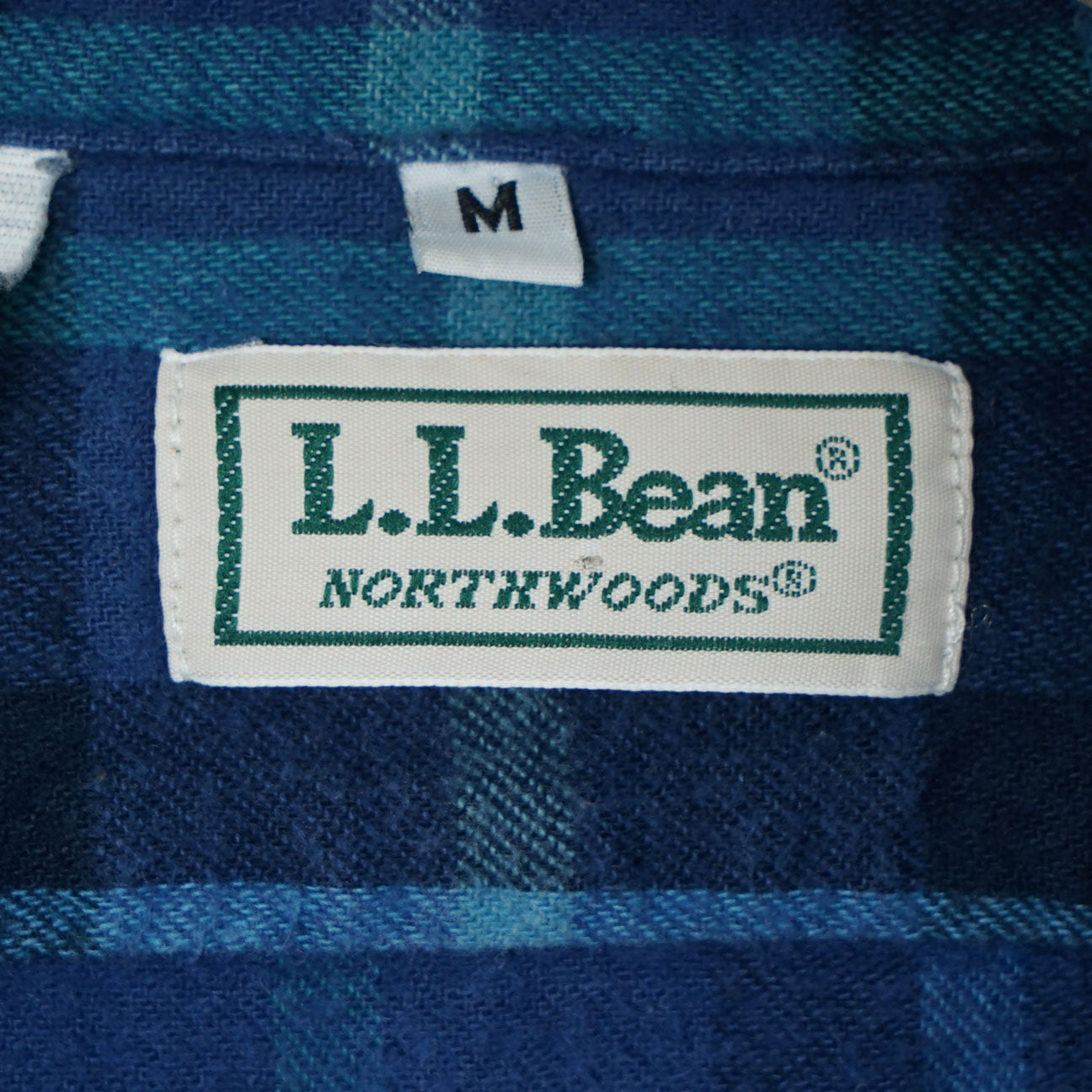 L.L.Bean Cotton Flannel BD Shirt/ Early ’90s–Mid ’90s (Made in USA)