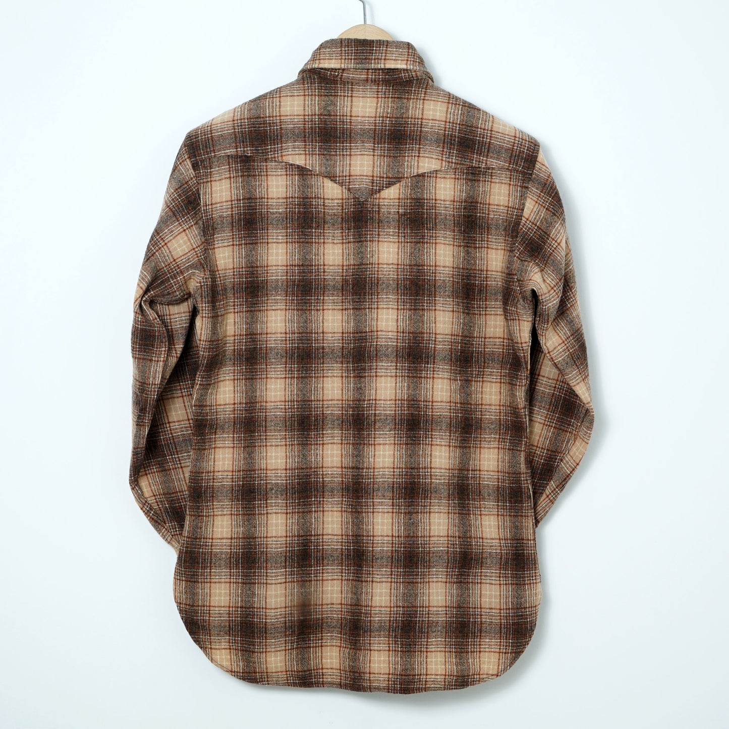 Pendleton Wool Check Western Shirt / Mid ’70s–Early ’80s (Made in USA)