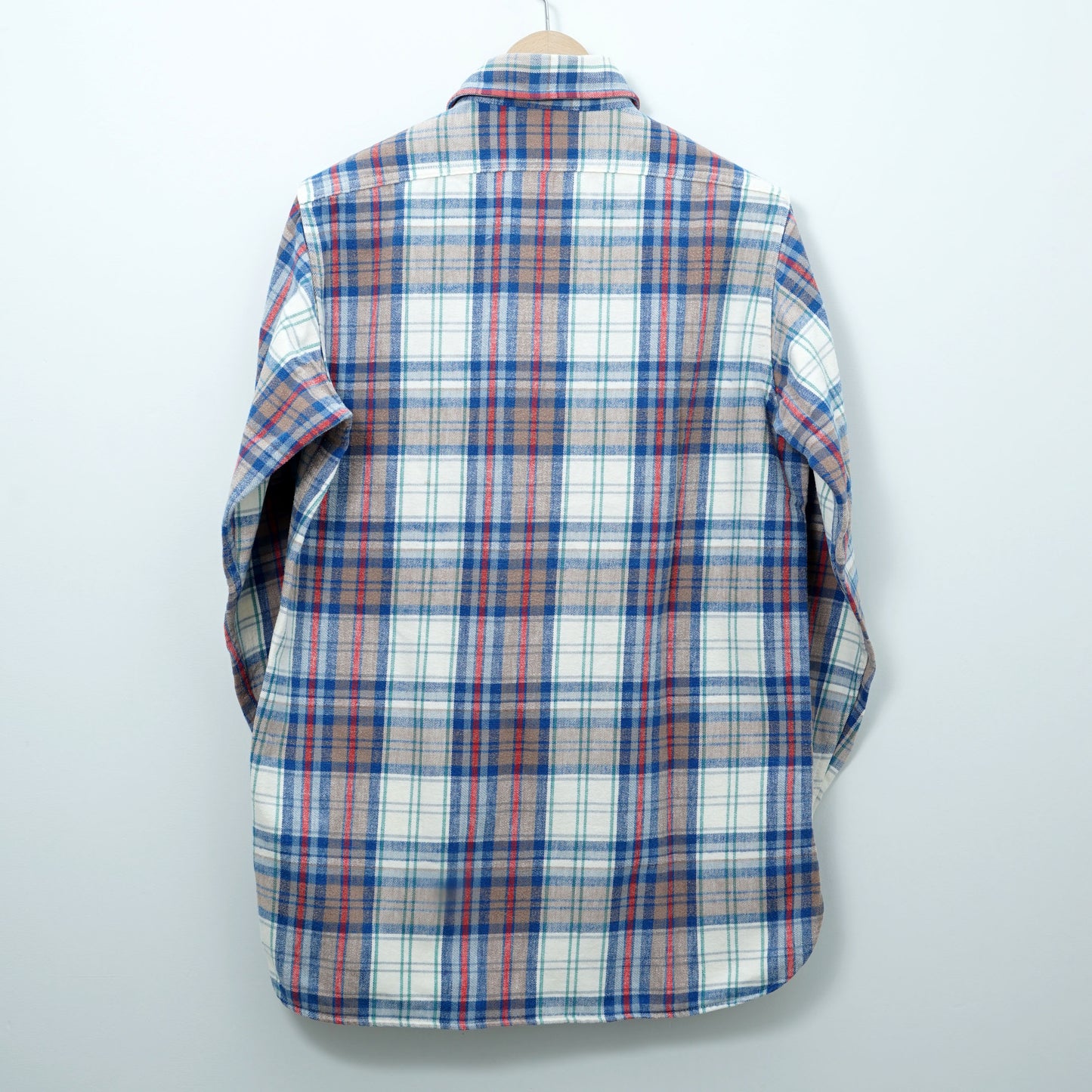 Woolrich Cotton Flannel Work Shirt / Late '90s- Early '00s (Made in USA)