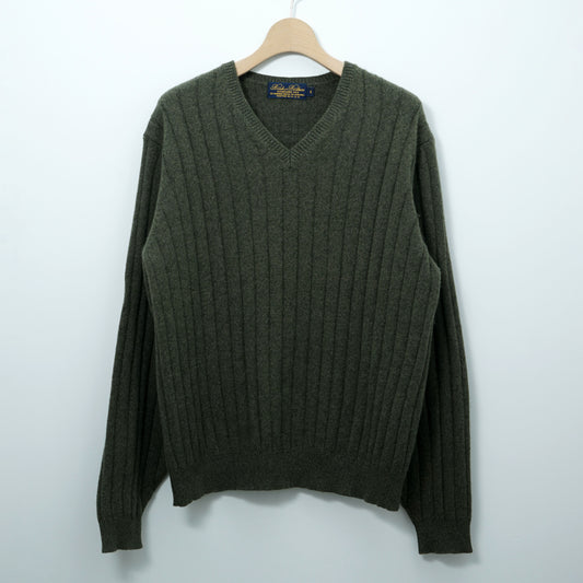 Brooks Brothers V-Neck Sweater / Mid ’90s–Early ’00s (Made in USA)