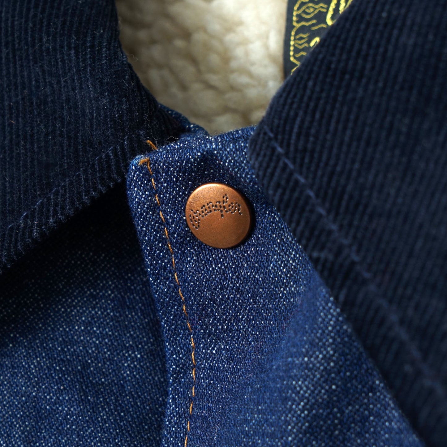 Wrangler “Wrange Coat” Denim Sherpa Jacket / Late ’80s–Mid ’90s (Made in USA)