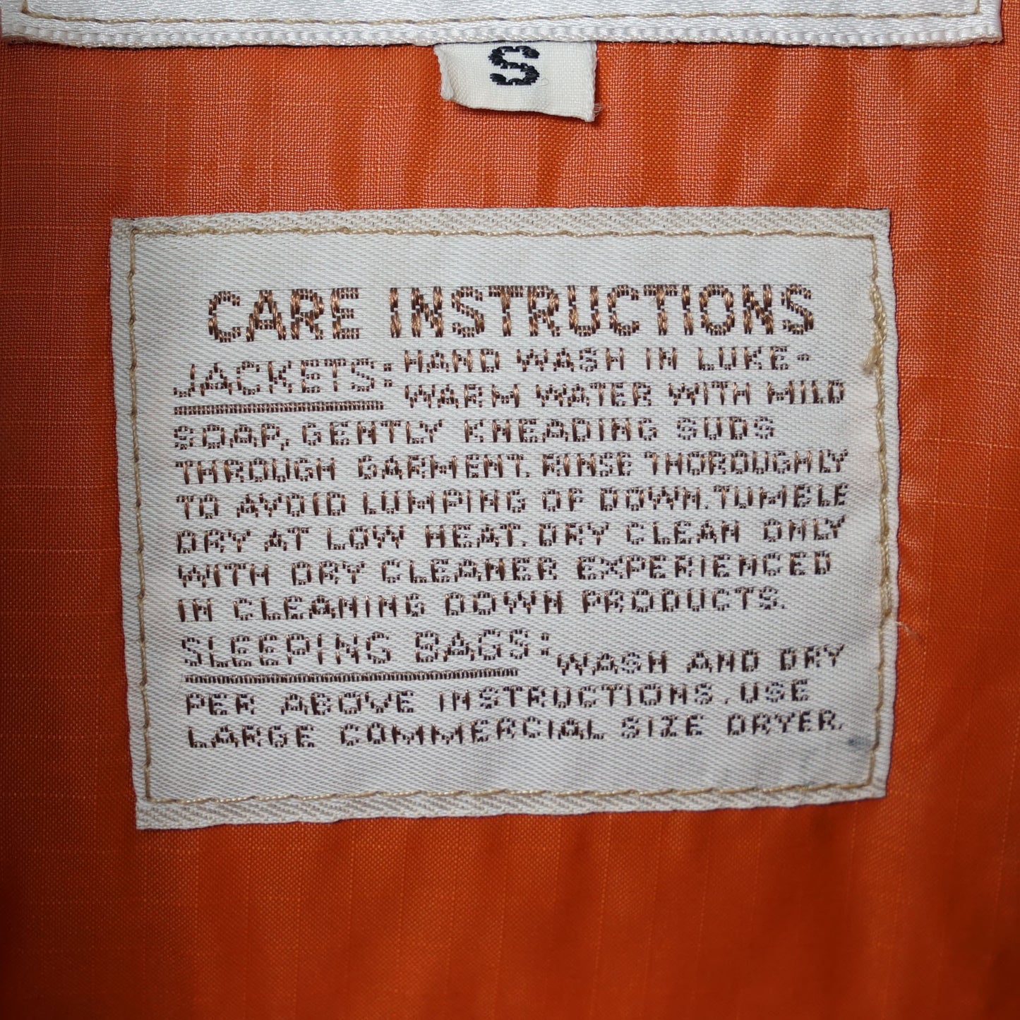 The North Face Down Jacket / Late '70s- Early '80s (Made in USA)