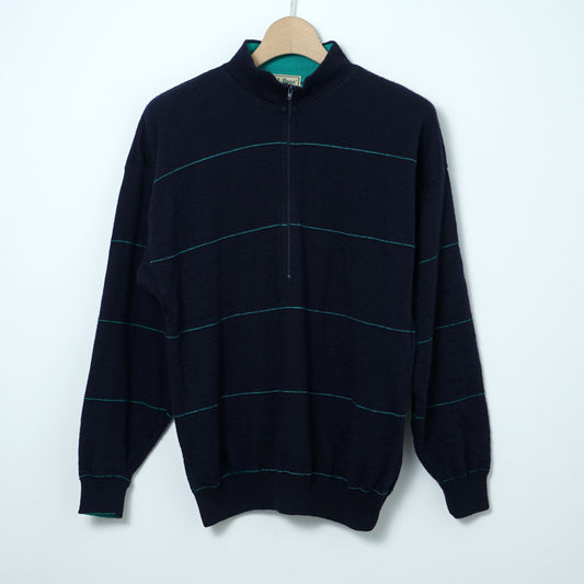 L.L.Bean Half Zip Wool Sweater / Early ’90s–Mid ’90s (Made in Denmark)