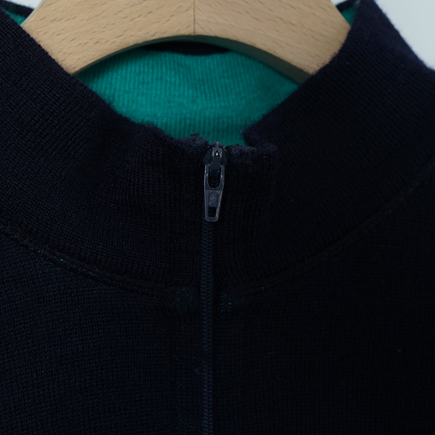 L.L.Bean Half Zip Wool Sweater / Early ’90s–Mid ’90s (Made in Denmark)