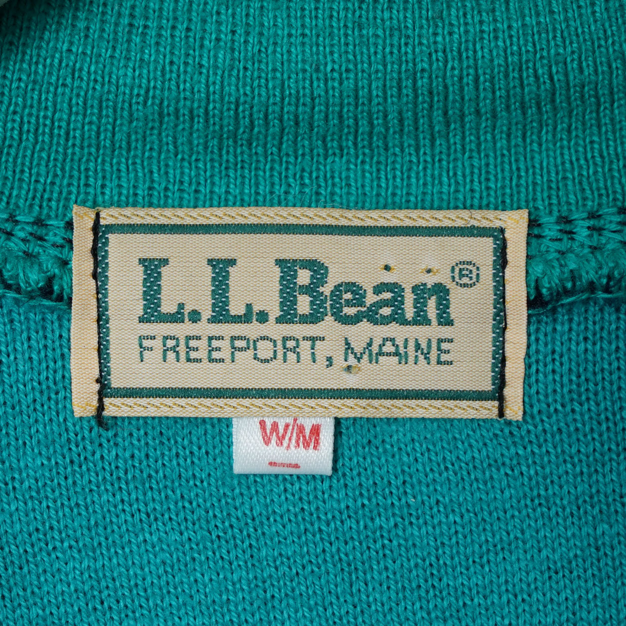 L.L.Bean Half Zip Wool Sweater / Early ’90s–Mid ’90s (Made in Denmark)