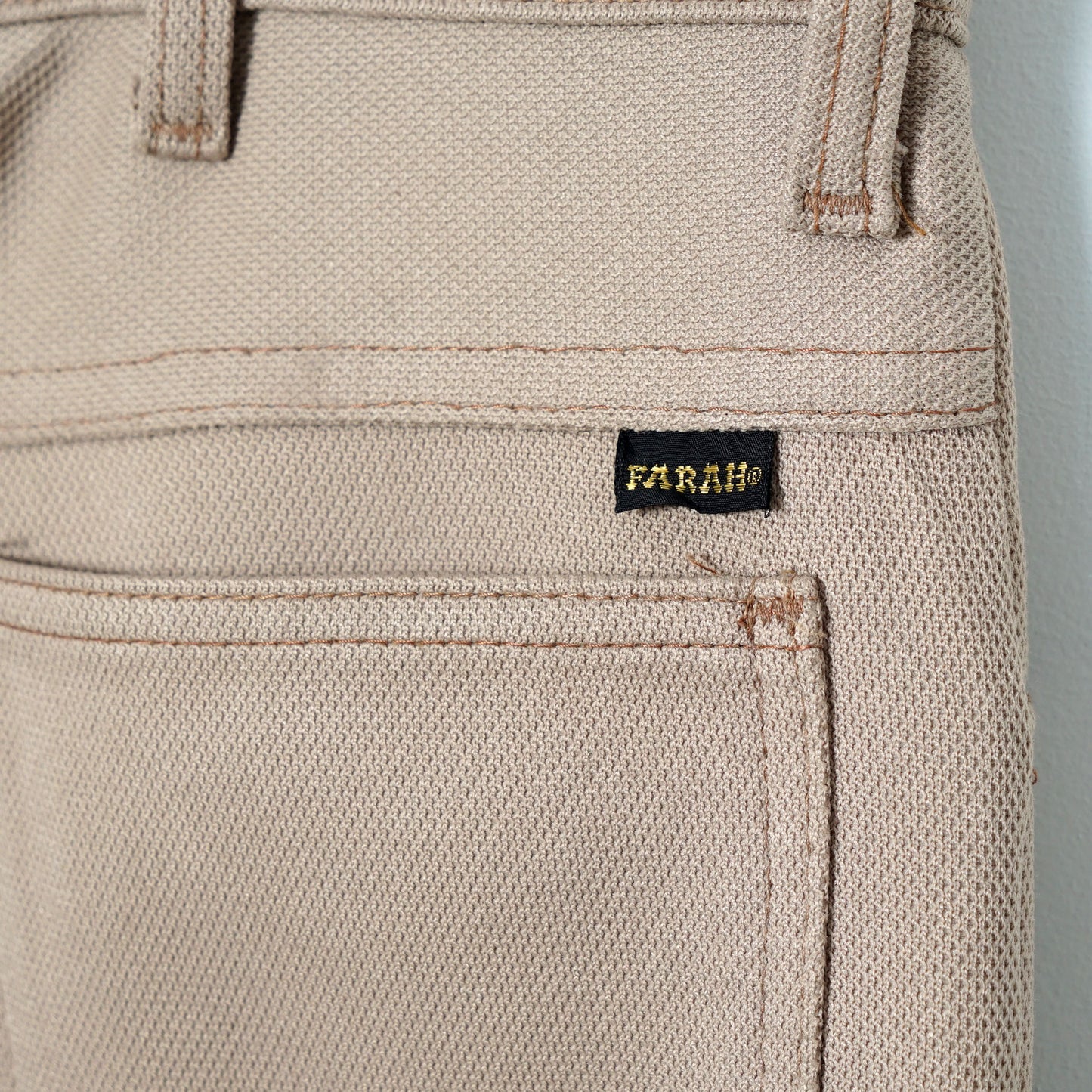 Farah Flare Twill Pants / Mid ’70s- Late ’70s (Made in USA)