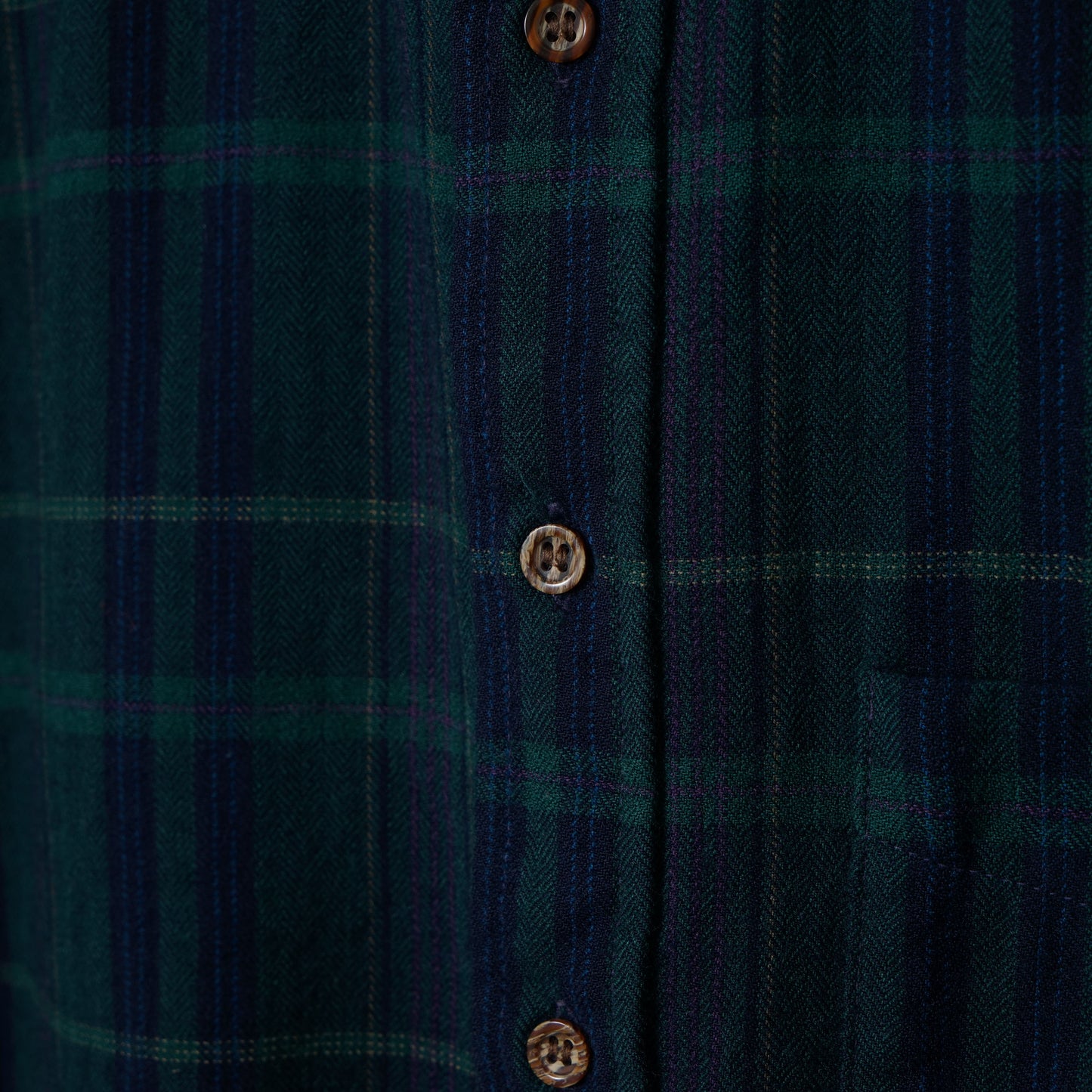 Pendleton Black Watch Wool B/D Shirt / Early ’80s–Early ’90s (Made in USA)