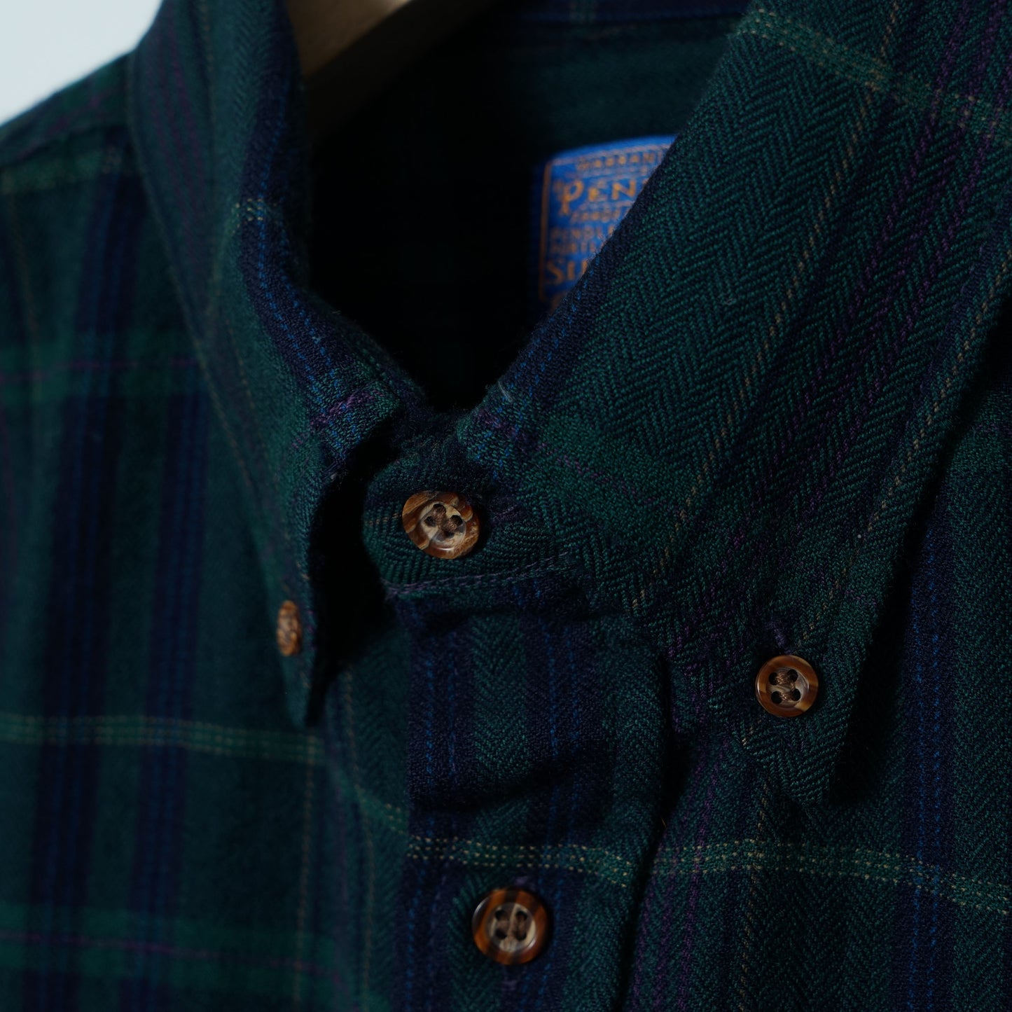 Pendleton Black Watch Wool B/D Shirt / Early ’80s–Early ’90s (Made in USA)