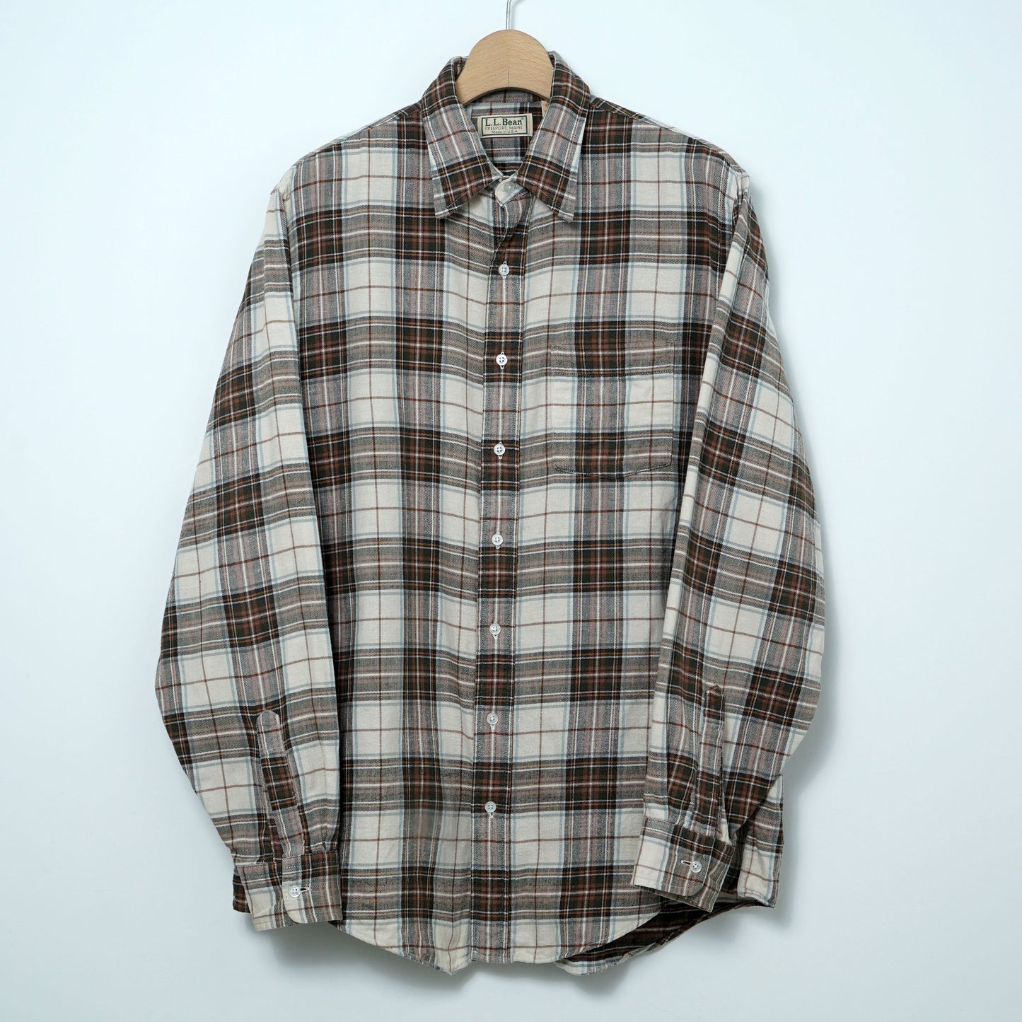 L.L.Bean Cotton Flannel Shirt / Early ’90s–Mid ’90s (Made in USA)
