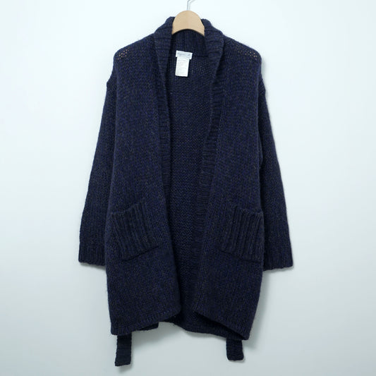 agnès b. Shawl-collar Long Cardigan  / Late ’90s-Early '00s (Made in France)