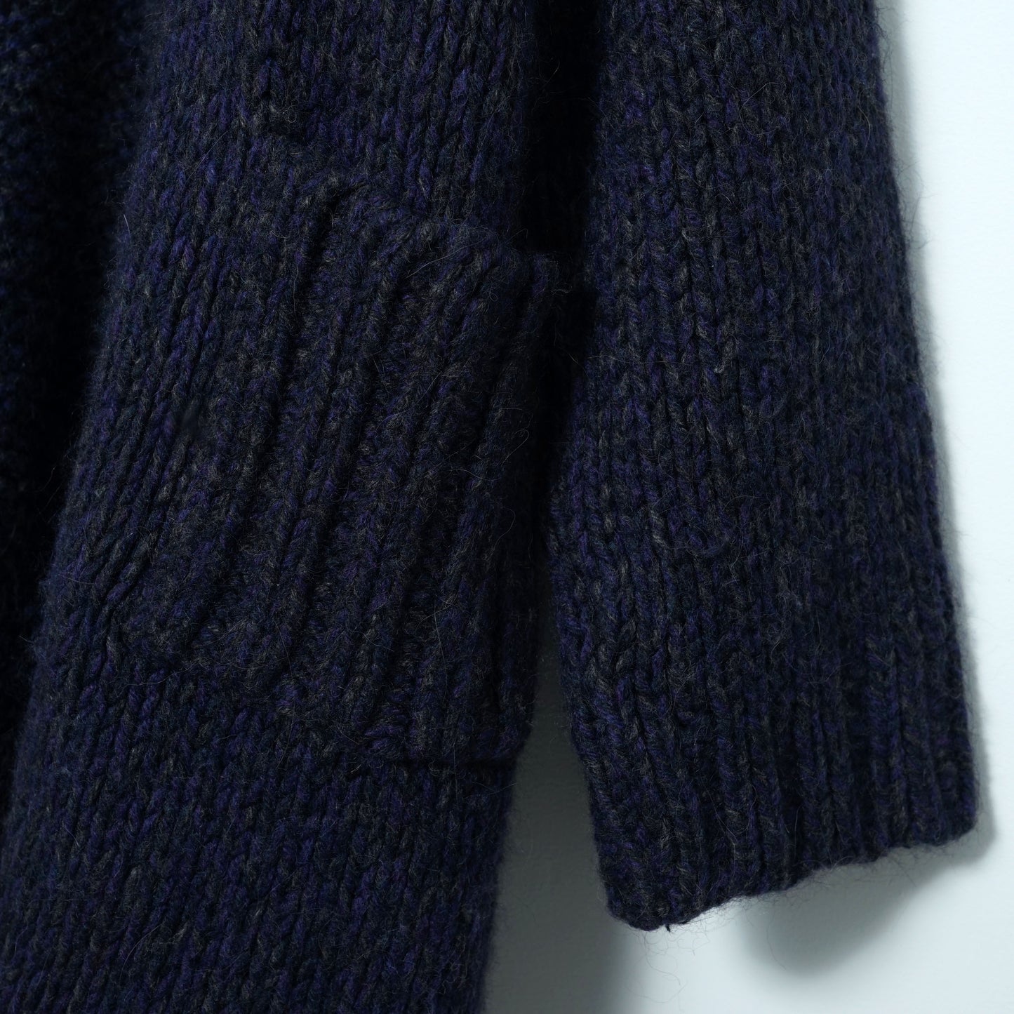 agnès b. Shawl-collar Long Cardigan  / Late ’90s-Early '00s (Made in France)