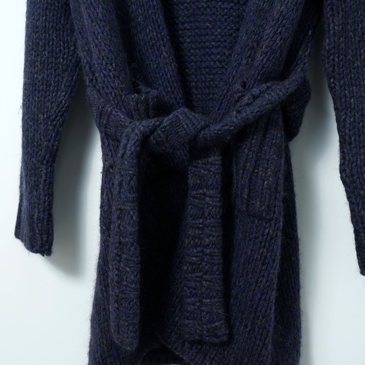 agnès b. Shawl-collar Long Cardigan  / Late ’90s-Early '00s (Made in France)