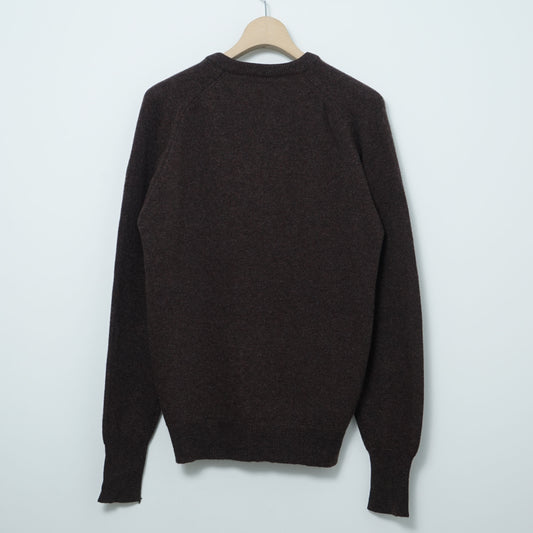 Pendleton Shetland Wool V-Neck Sweater / Late ’70s–Early ’80s (Made in USA)