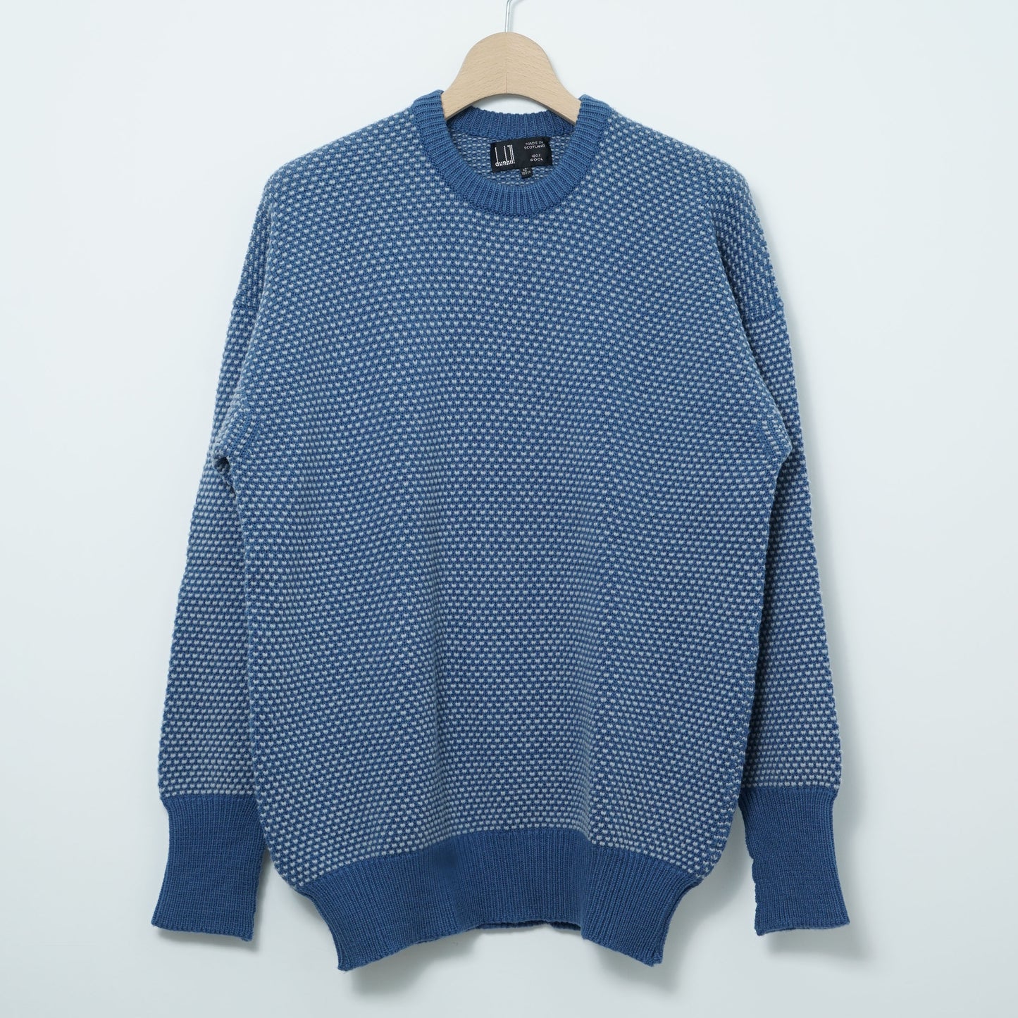 Dunhill Scottish Wool Sweater / Mid '90s-Early '00s (Made in Scotland)