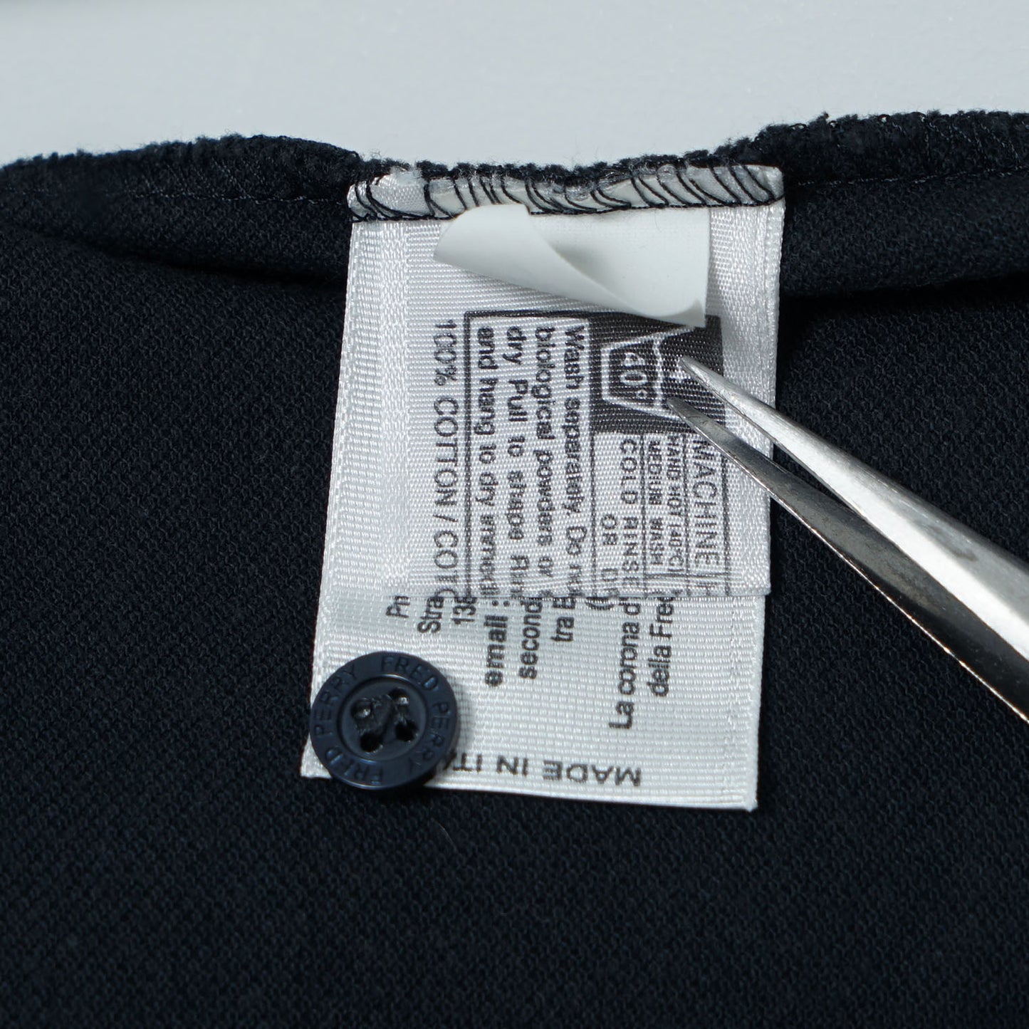 Fred Perry Cotton Pique Polo Shirt / Late '00s-Early '10s (Made in Italy)