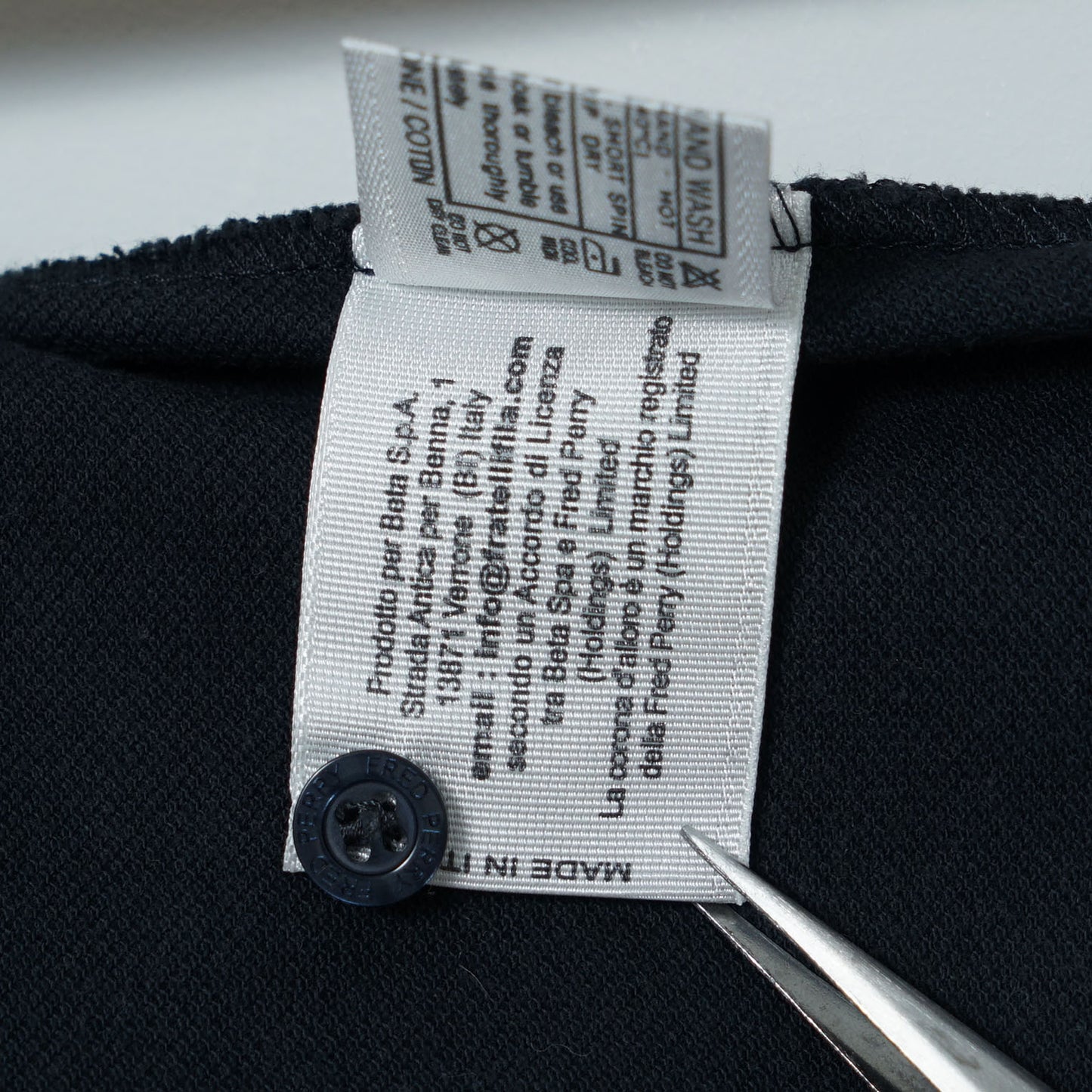 Fred Perry Cotton Pique Polo Shirt / Late '00s-Early '10s (Made in Italy)