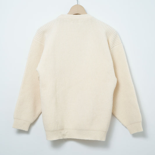Forsyth knitwear Lambs Wool Crew Neck Sweater / Late ’90s–Early ’00s (Made in Scotland)