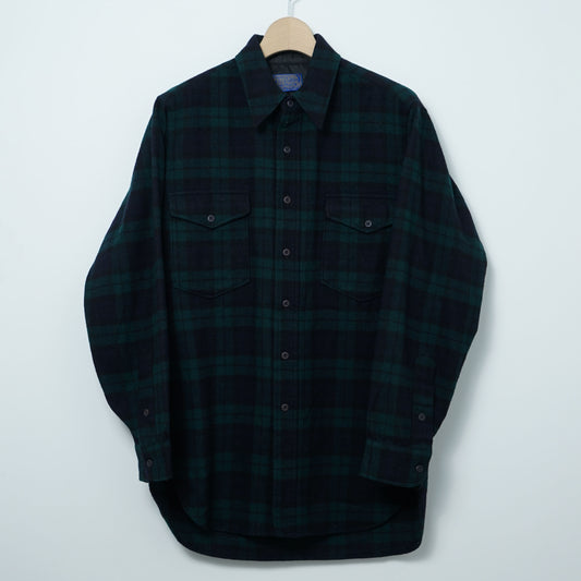 Pendleton Wool Black Watch Tartan Shirt / Late ’80s–Early ’90s (Made in USA)