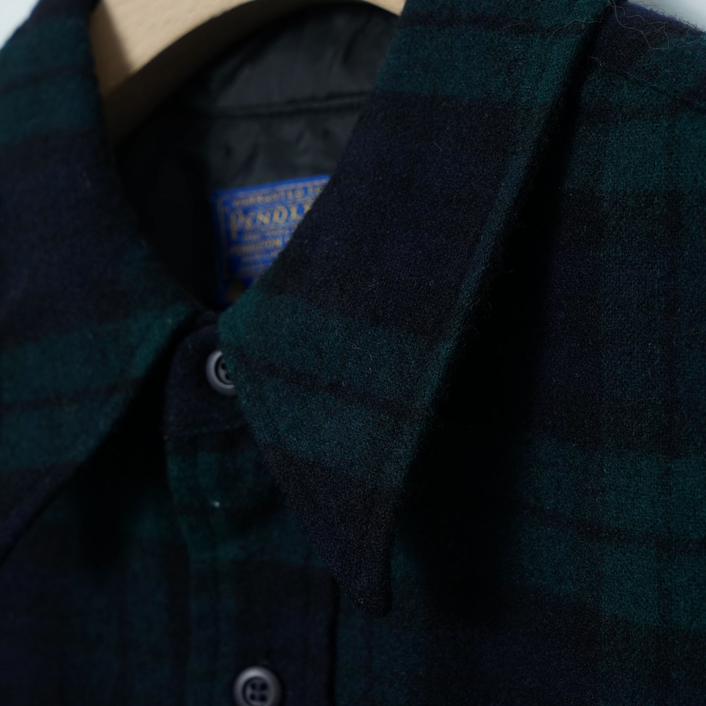 Pendleton Wool Black Watch Tartan Shirt / Late ’80s–Early ’90s (Made in USA)