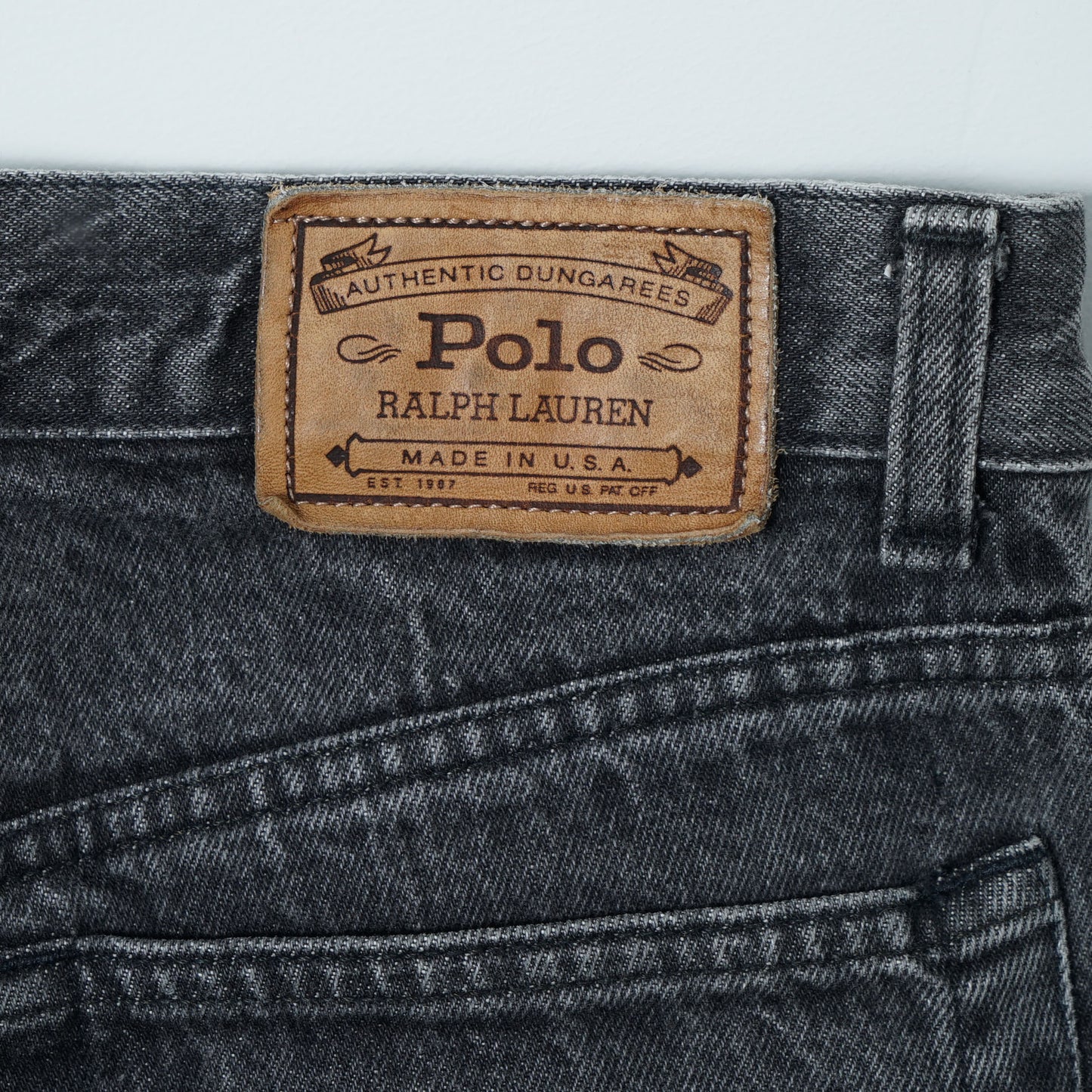 Polo Ralph Lauren 5 Pocket Denim Pants / Late ’90s–Early ’00s (Made in USA)