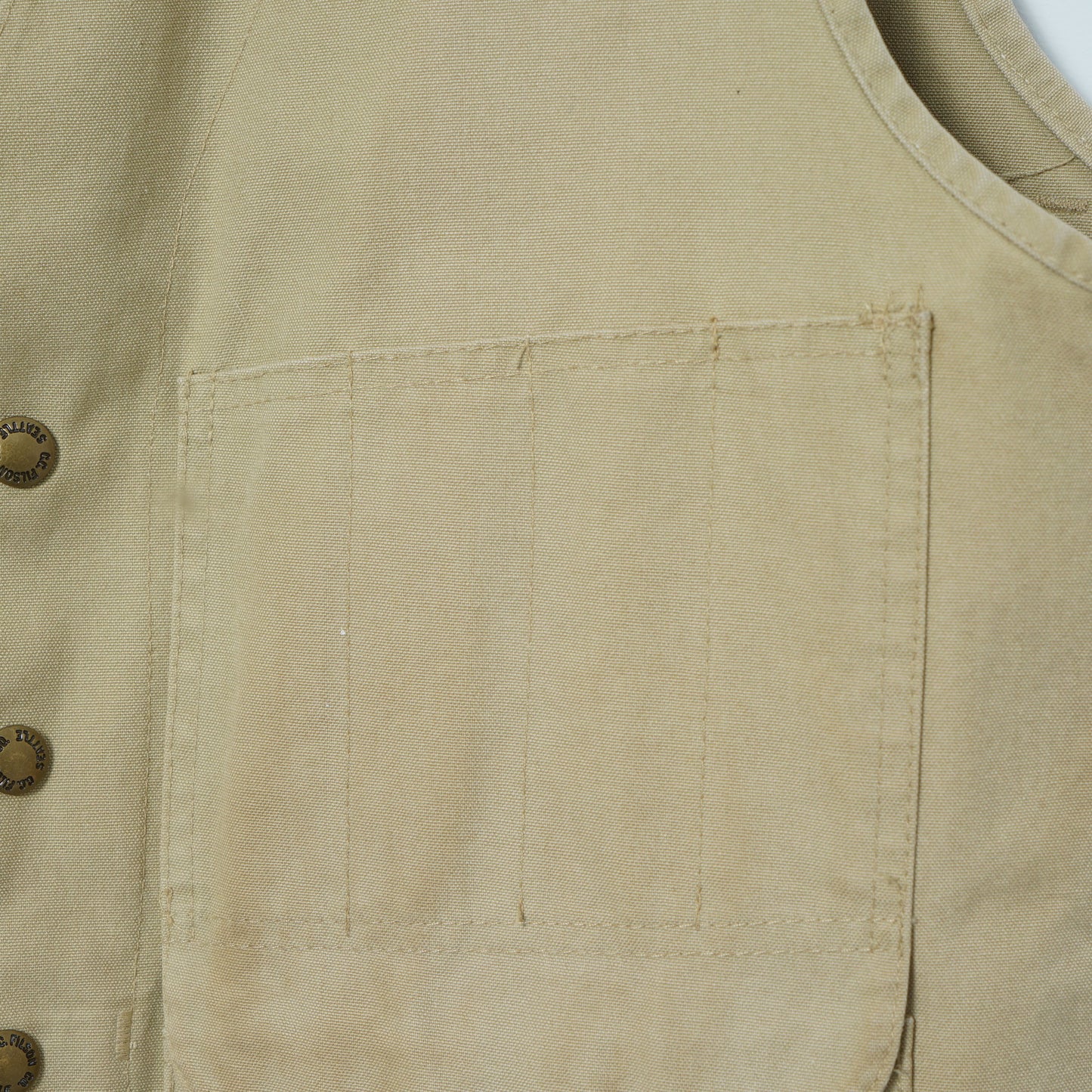 Filson Cotton Canvas Vest / Late '90- Early '00 (Made in USA)