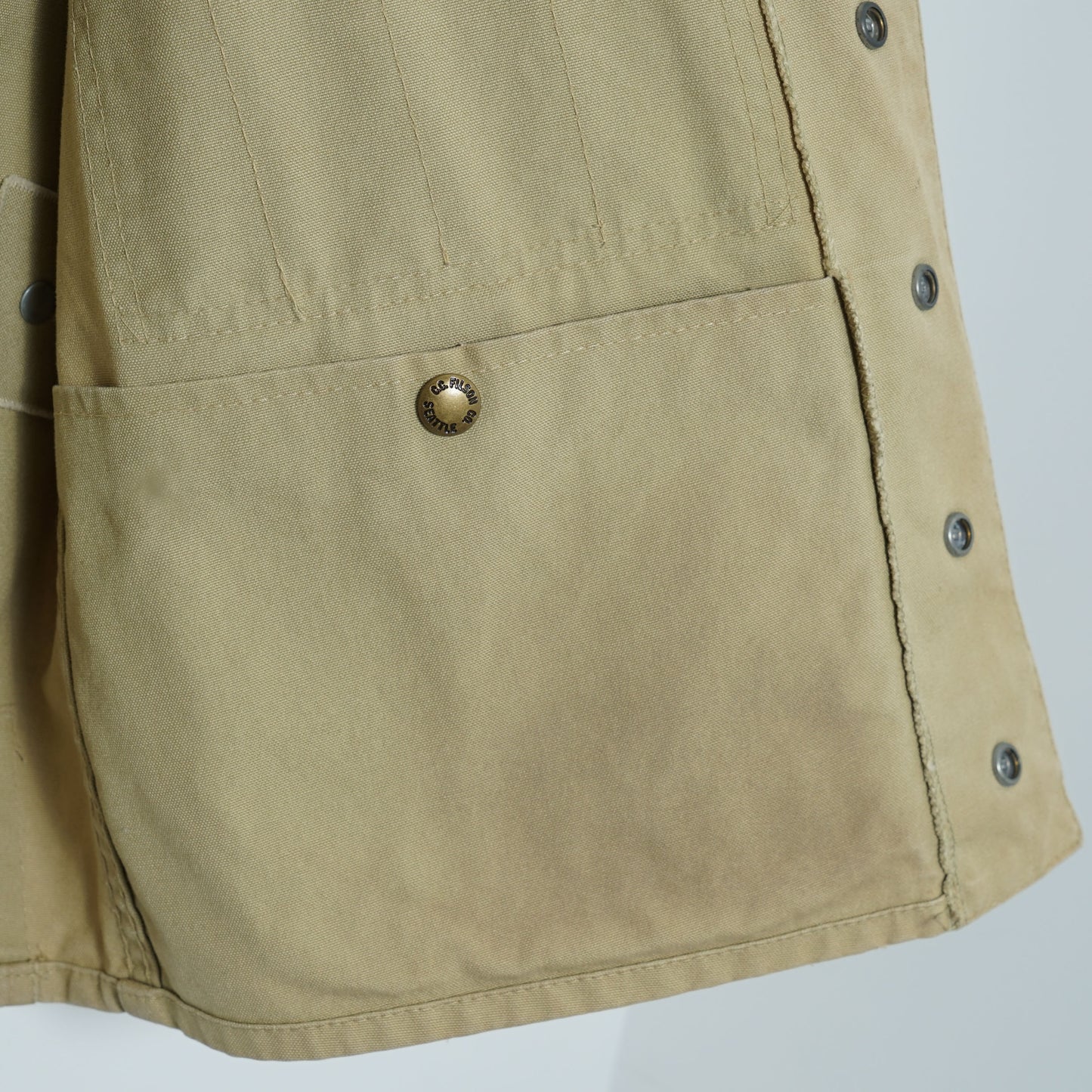 Filson Cotton Canvas Vest / Late '90- Early '00 (Made in USA)