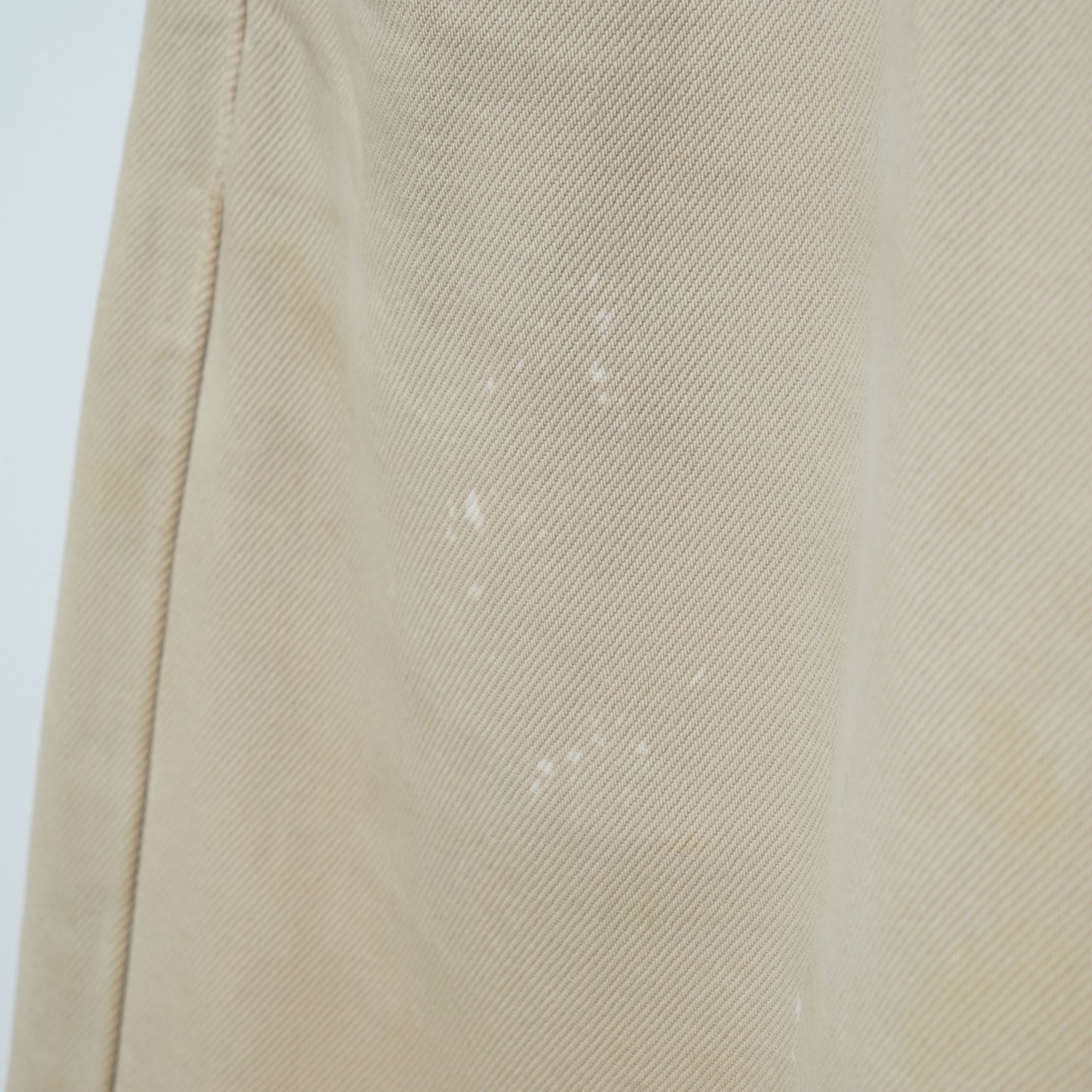 Levi’s 5 Pocket Ecru Denim Pants / Late ’90s (Made in France)