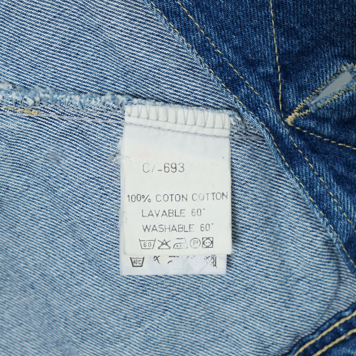 agnès b. JEANS Denim Jacket / Late ’90s-Early '00s (Made in France)