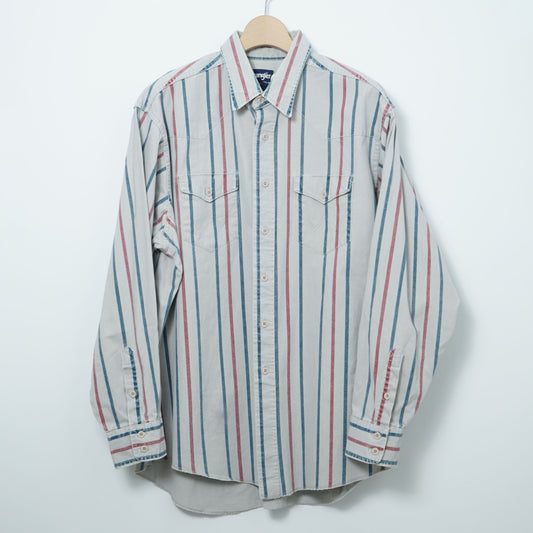 Wrangler Western Shirt / Late '80s-Early '90s (Made in USA)