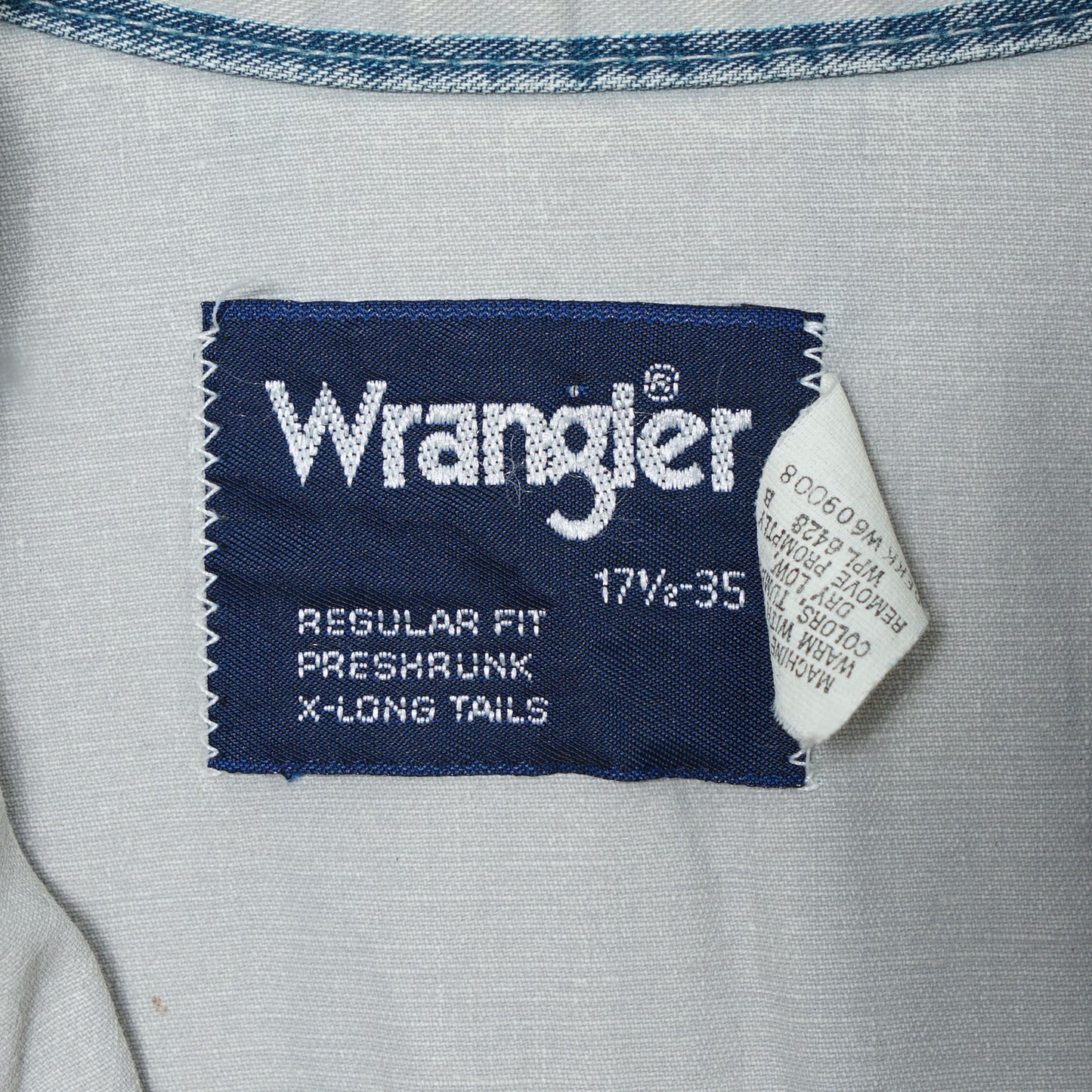 Wrangler Western Shirt / Late '80s-Early '90s (Made in USA)