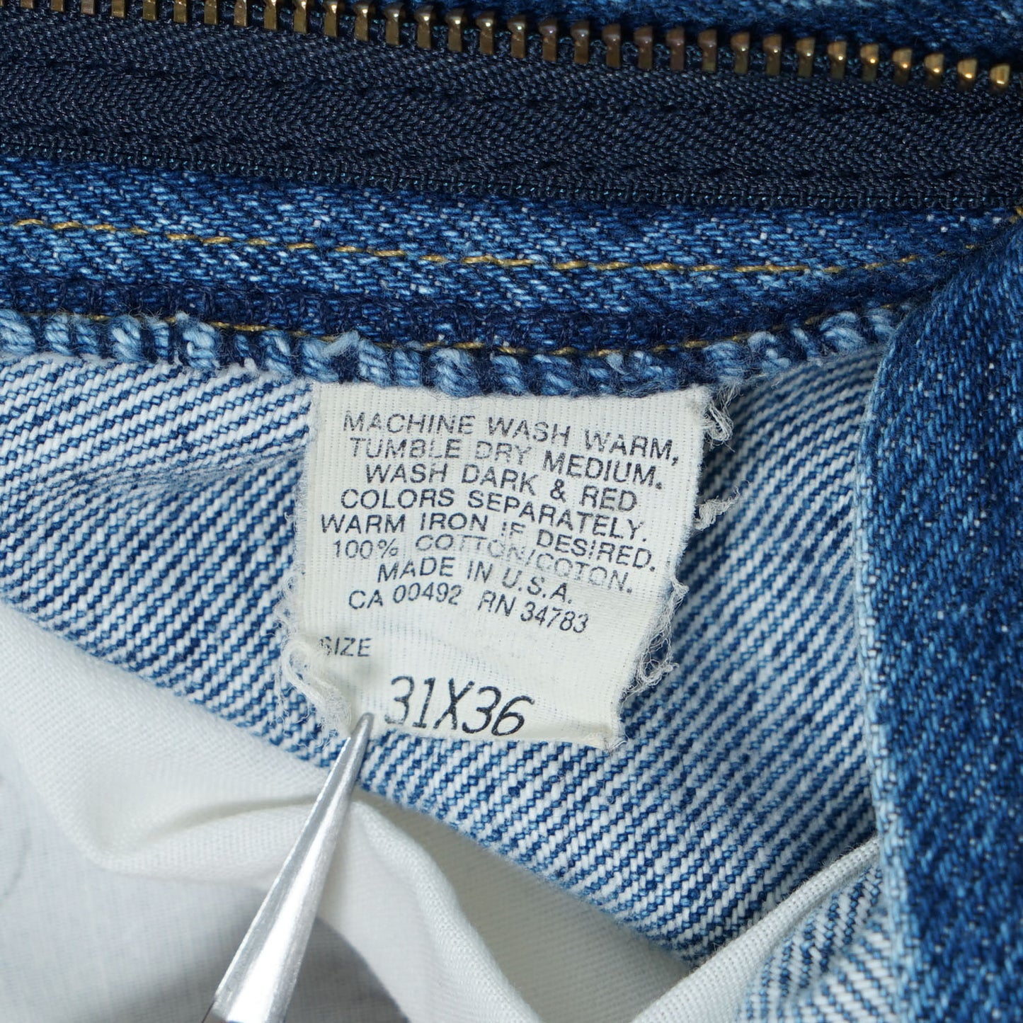 Lee 5 Pocket Denim Pants / Early ’90s–Mid ’90s (Made in USA)