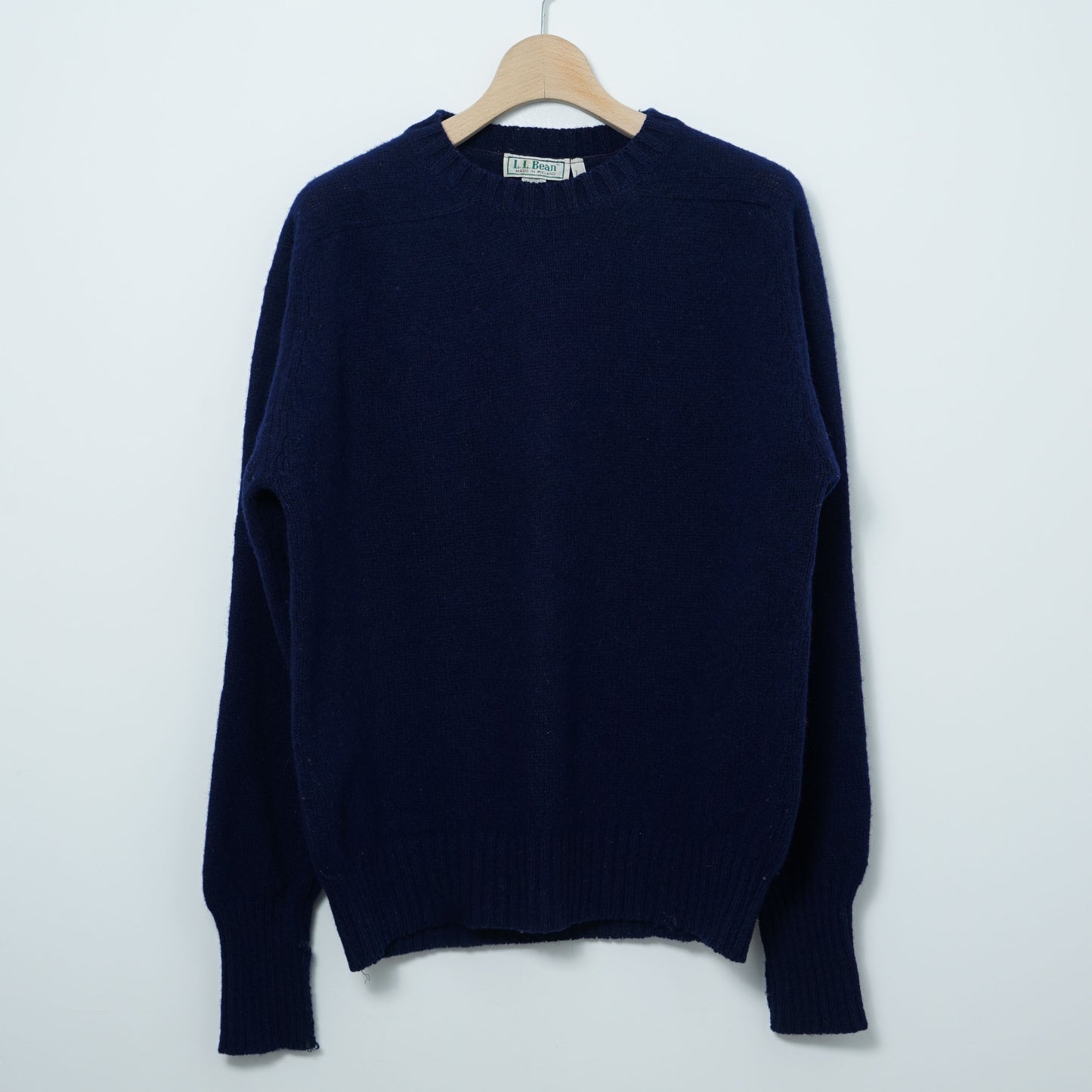 L.L.Bean Wool Sweater / Late '80-Early ’90s (Made in Ireland)