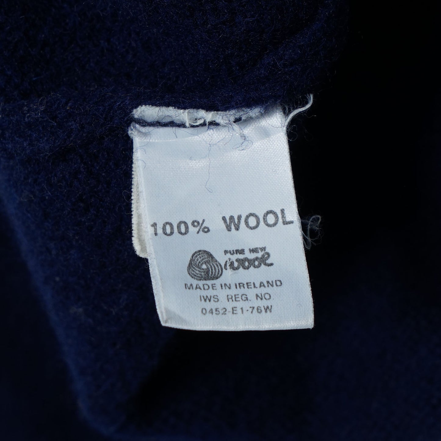 L.L.Bean Wool Sweater / Late '80-Early ’90s (Made in Ireland)