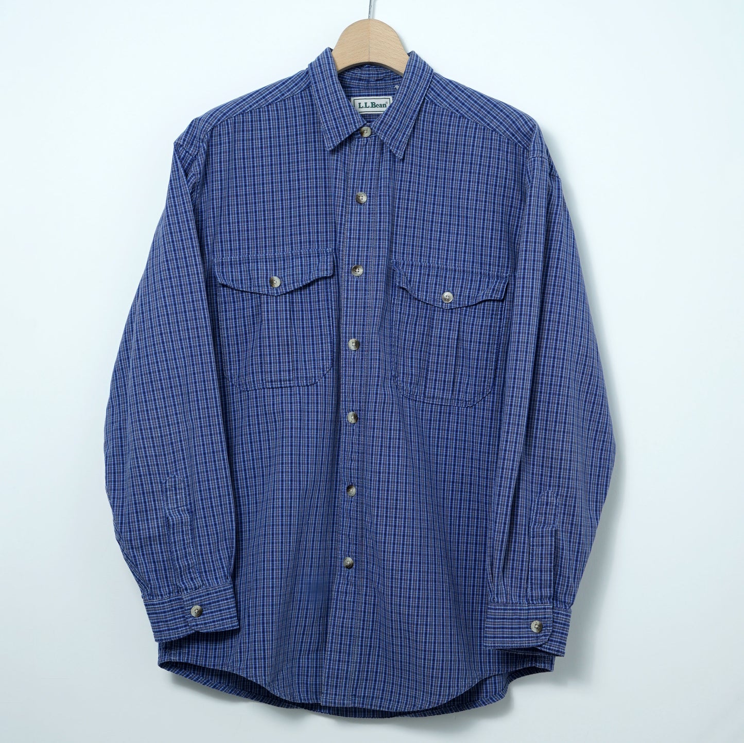 L.L.Bean Cotton Check Work Shirt / Early ’90s–Mid ’90s (Made in USA)