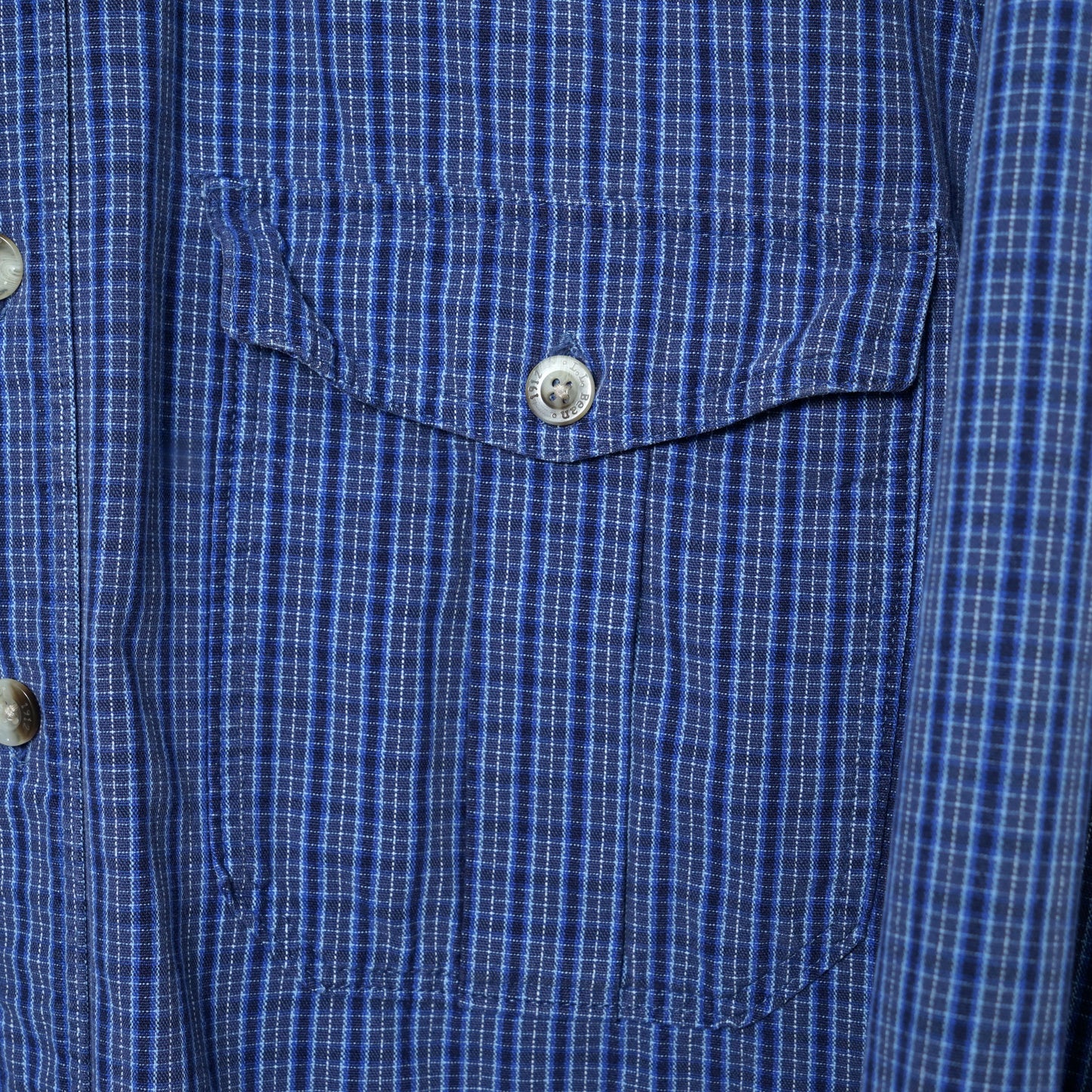 L.L.Bean Cotton Check Work Shirt / Early ’90s–Mid ’90s (Made in USA)