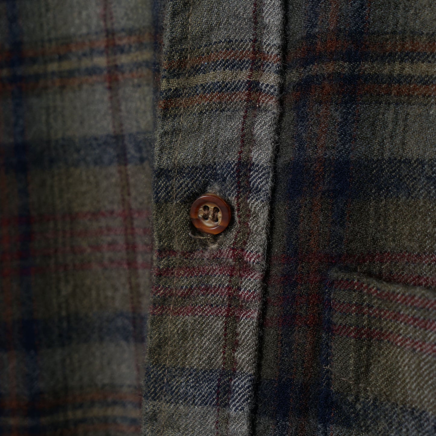 Pendleton Wool Check B/D Shirt / Late '70s-Early '80s (Made in USA)