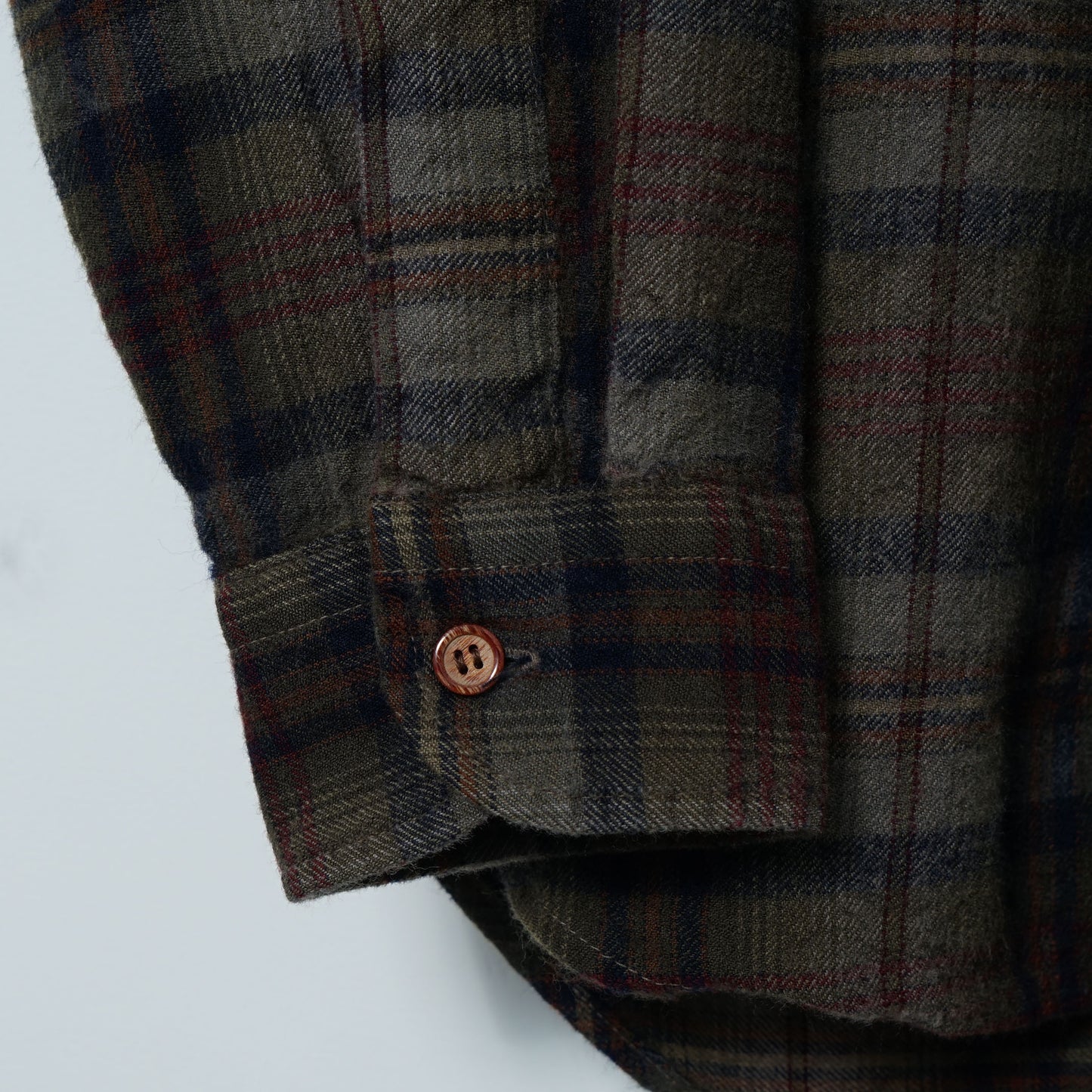 Pendleton Wool Check B/D Shirt / Late '70s-Early '80s (Made in USA)