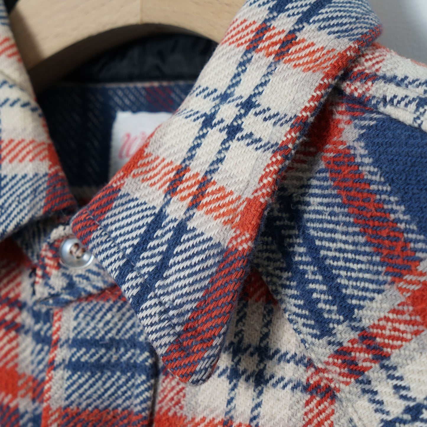 Wrangler Western Flannel Shirt / Late '70s-Early '80s (Made in USA)