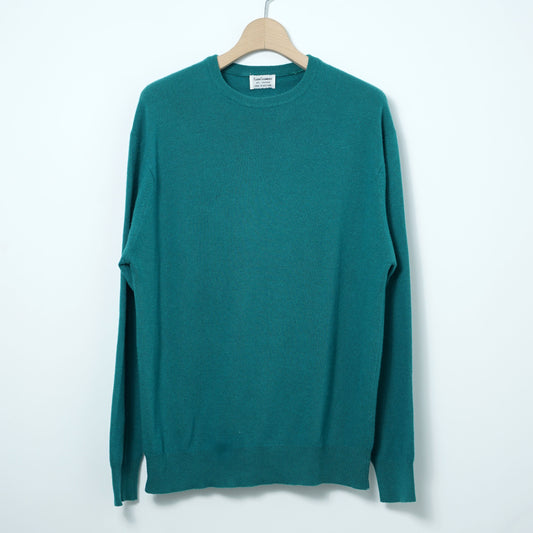 Eldon Cashmeres Pure Cashmere Crew Neck Sweater / Late '80s-Early '90s (Made in Scotland)