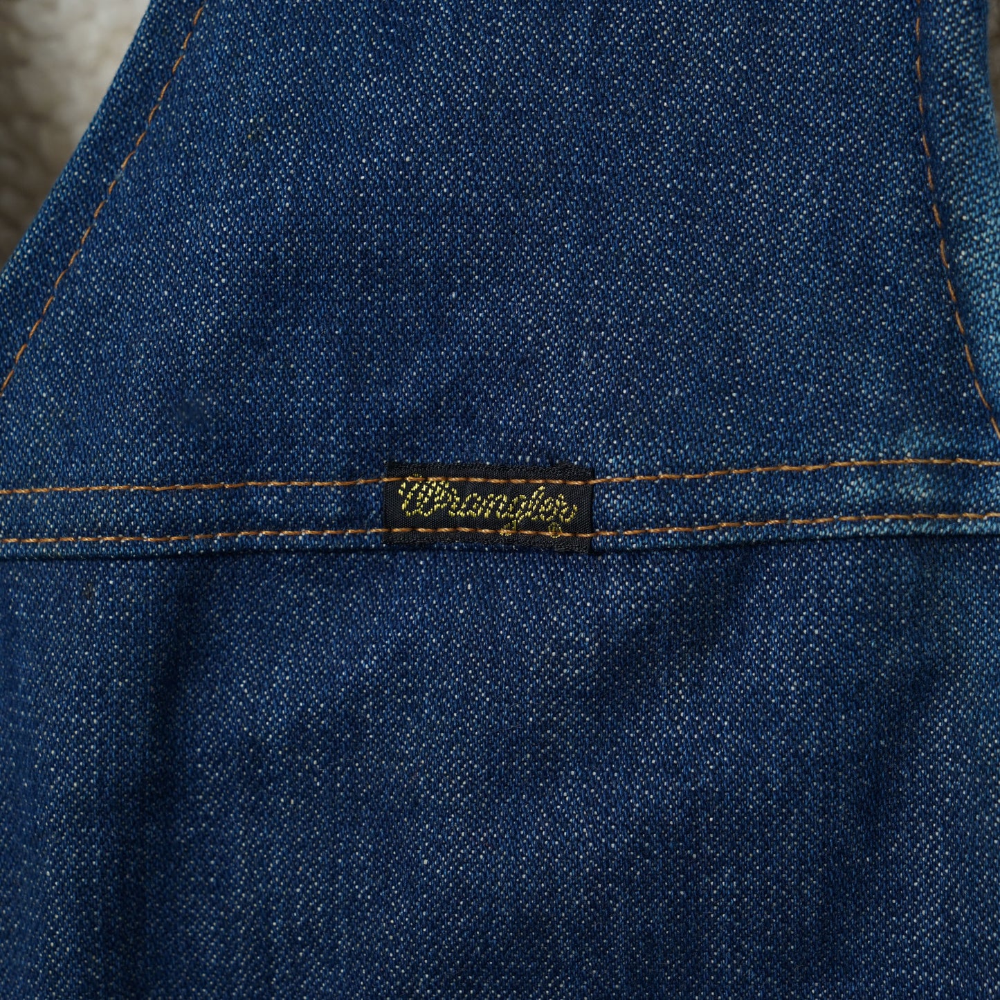 Wrangler Denim Sherpa Vest / Late '70s-Early '80s (Made in USA)