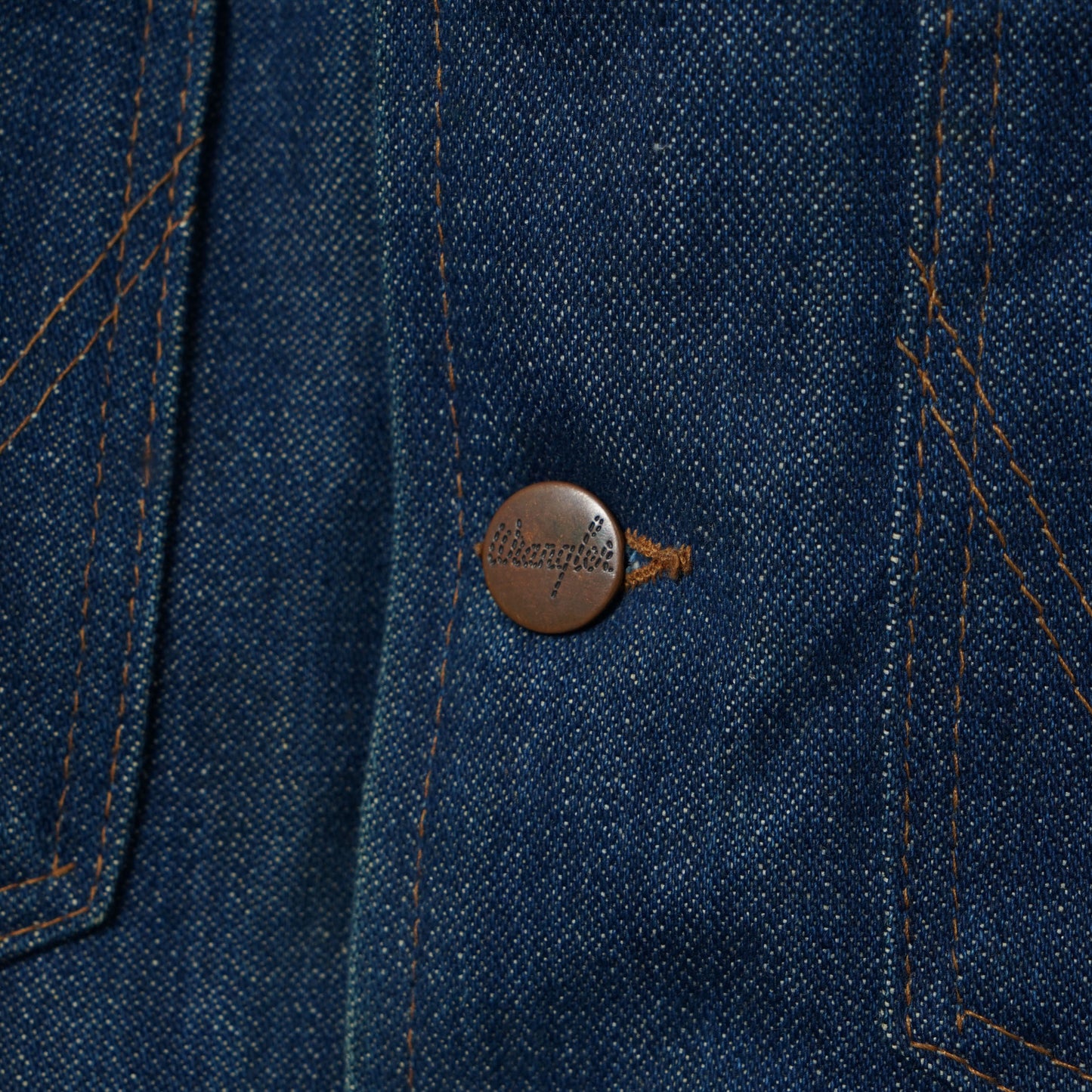 Wrangler Denim Sherpa Vest / Late '70s-Early '80s (Made in USA)