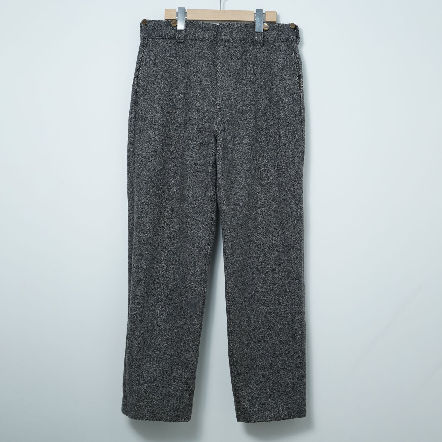 L.L.Bean Melton Wool Trousers / Late '80s-Early '90s (Made in USA)