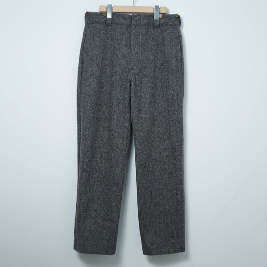 L.L.Bean Melton Wool Trousers / Late '80s-Early '90s (Made in USA)